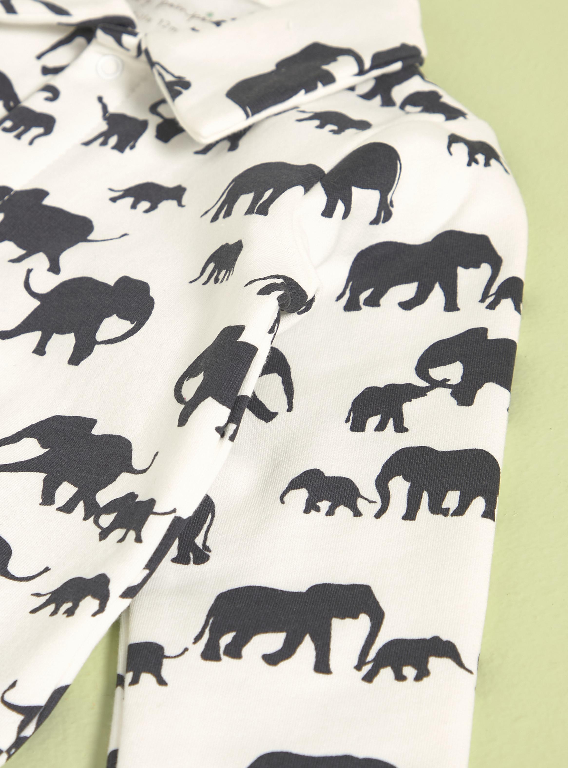 Pijama Estampado Orgánico Animales-2