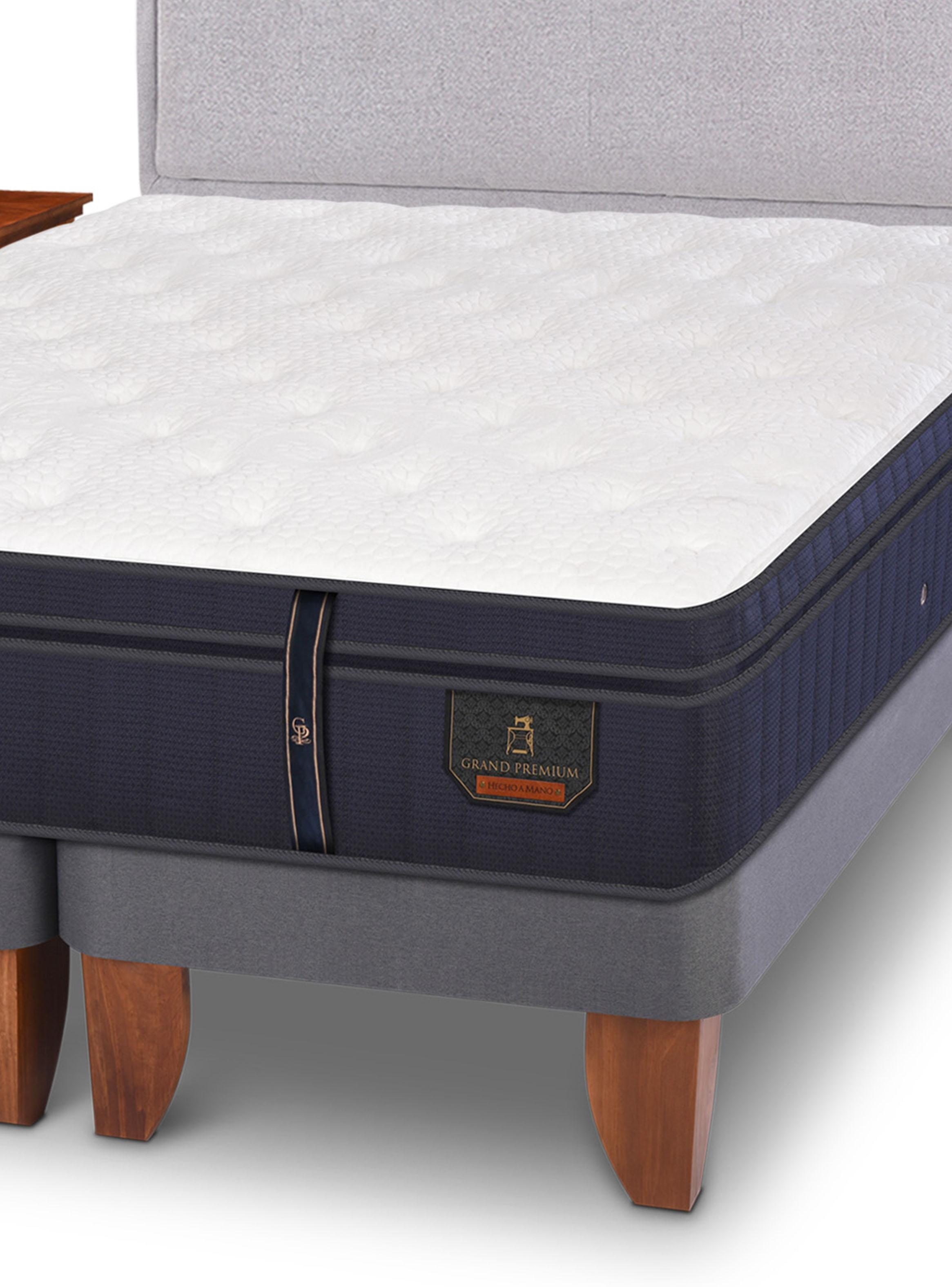 Cama Europea King Grand Premium + Set Ganges-1
