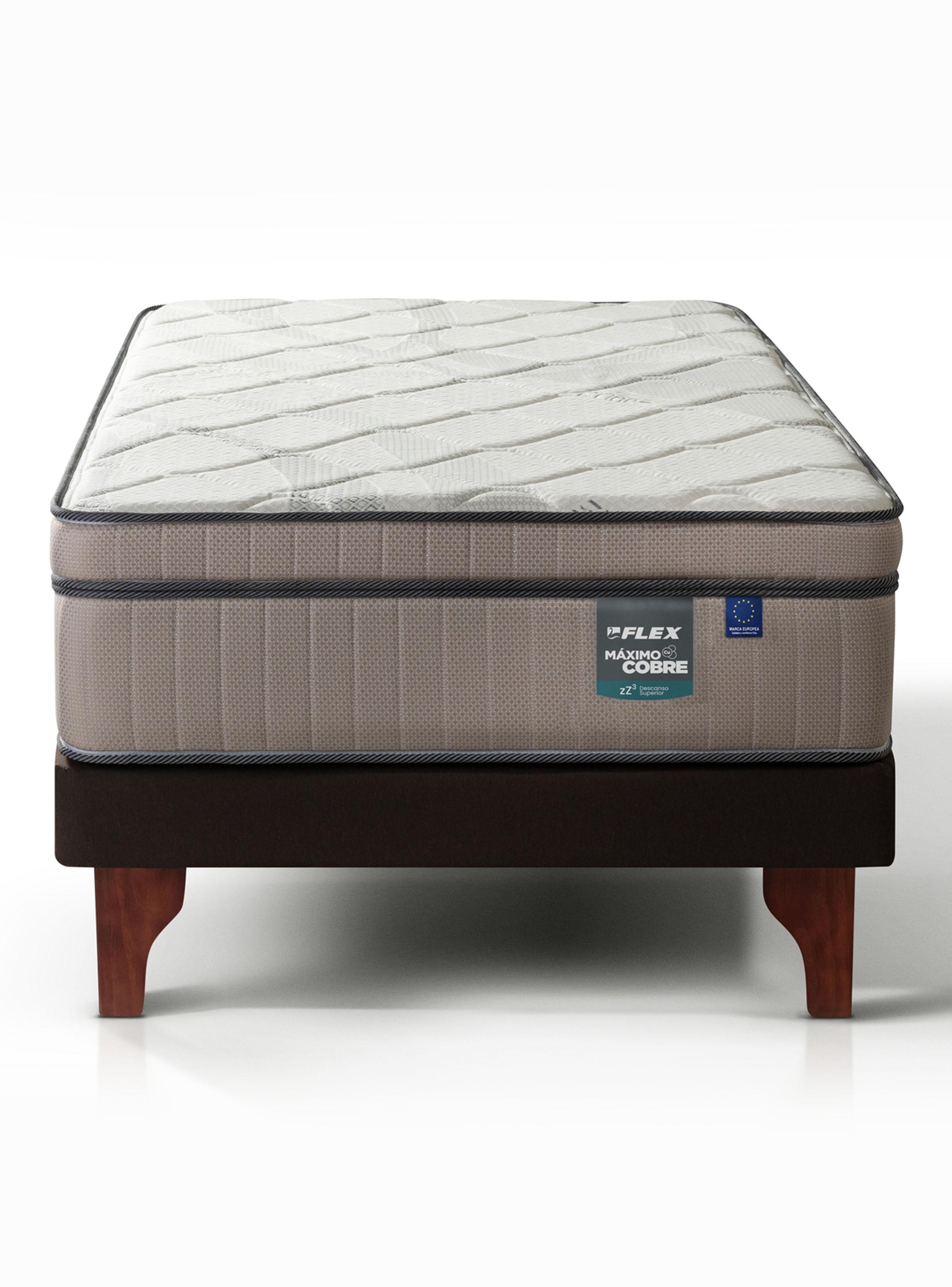 Cama Europea Máximo Cobre 1.5 Plazas-2