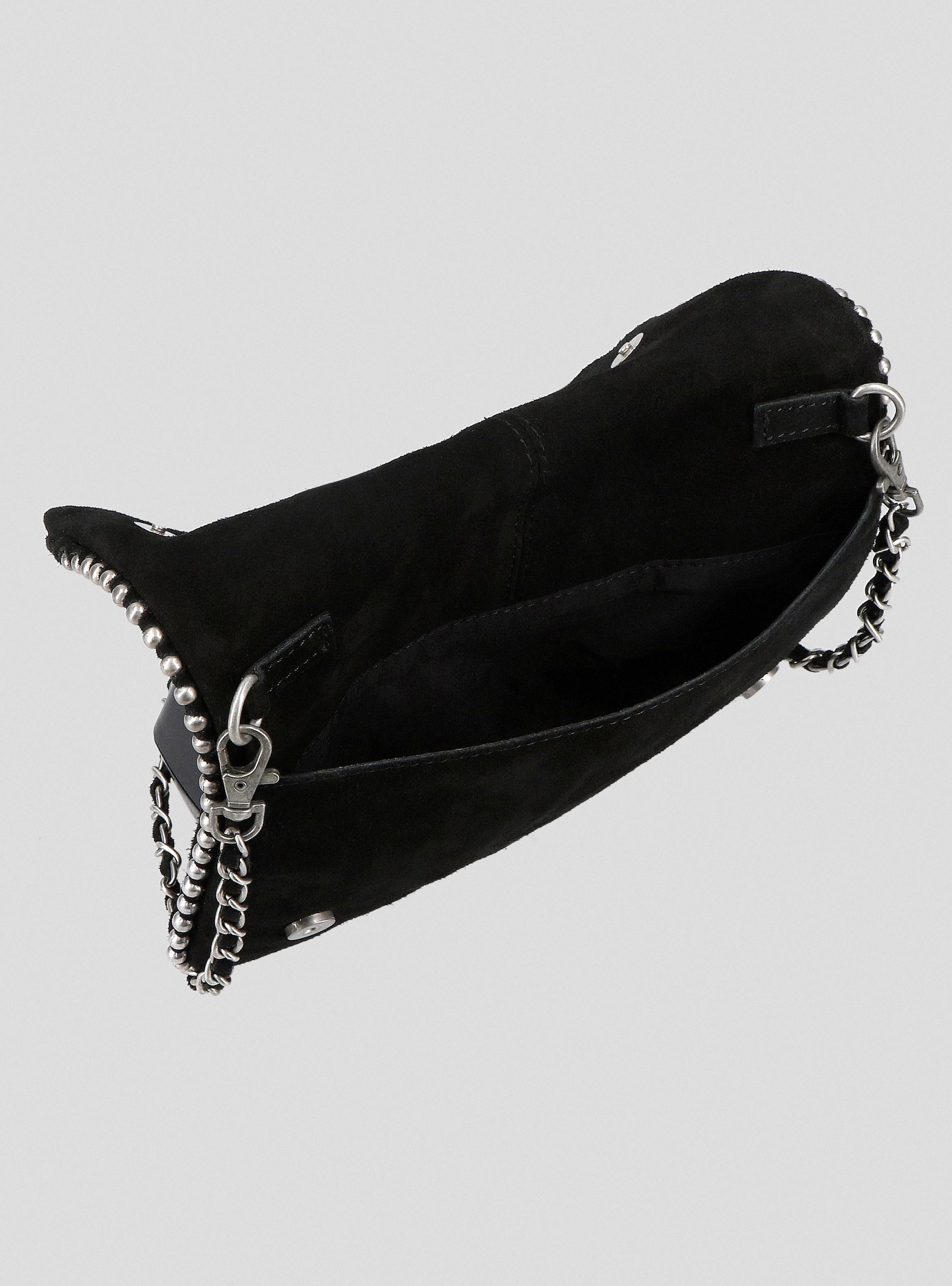 Cartera Cuero Cadena-3