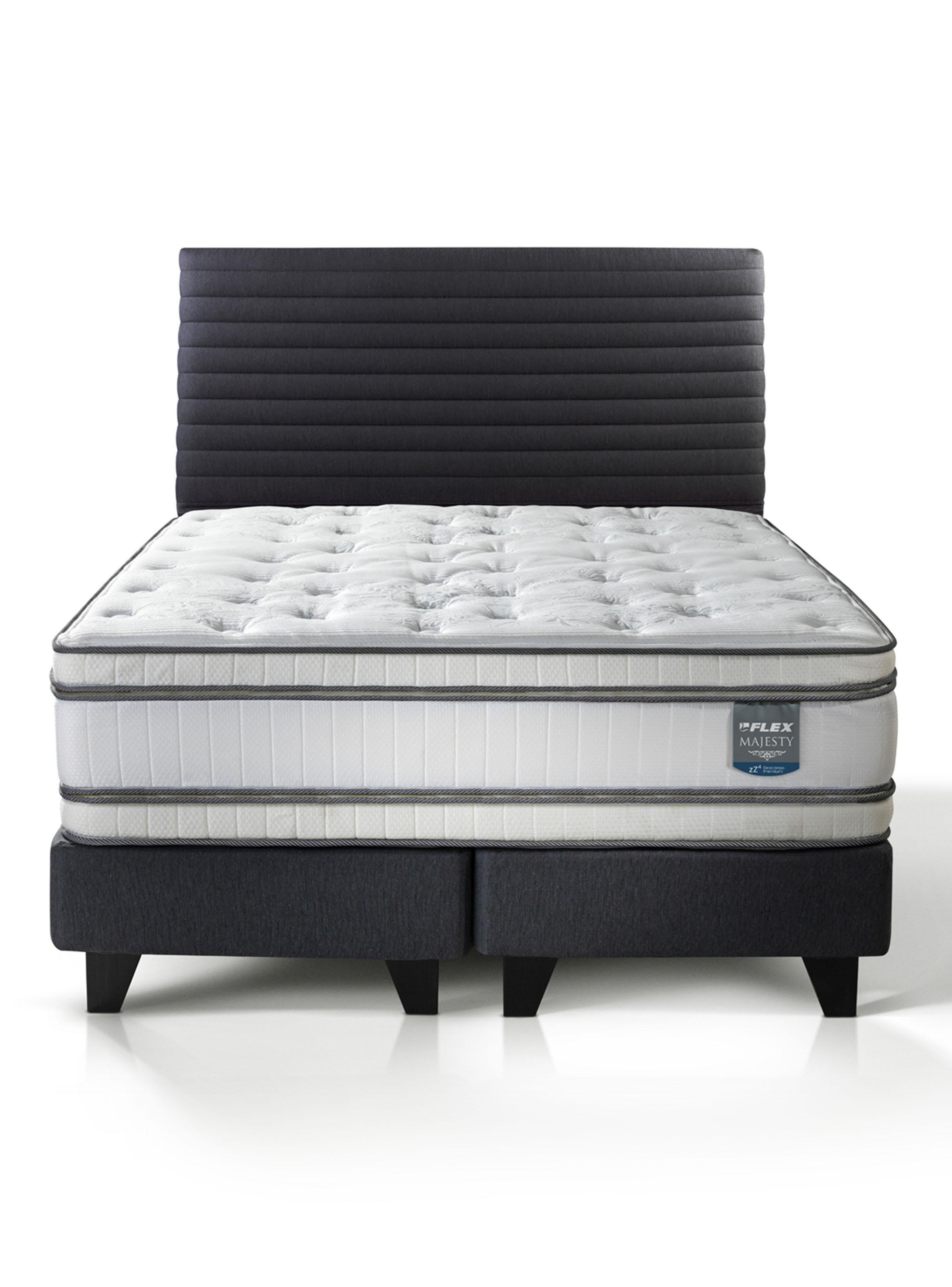Cama Europea Majesty King + Respaldo Modern-2