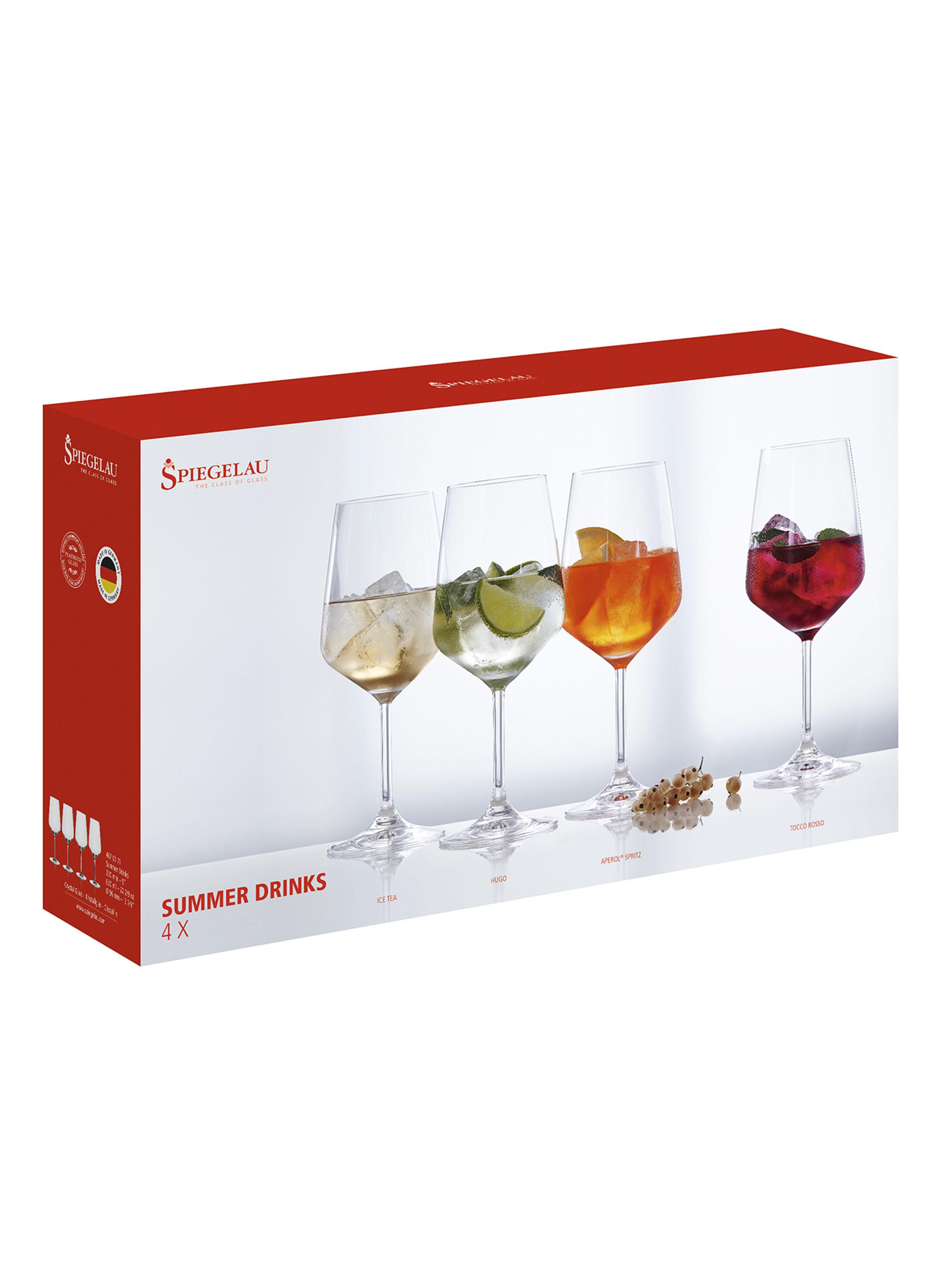Set 4 Copas Aperol Summer Drinks 630 ml-2