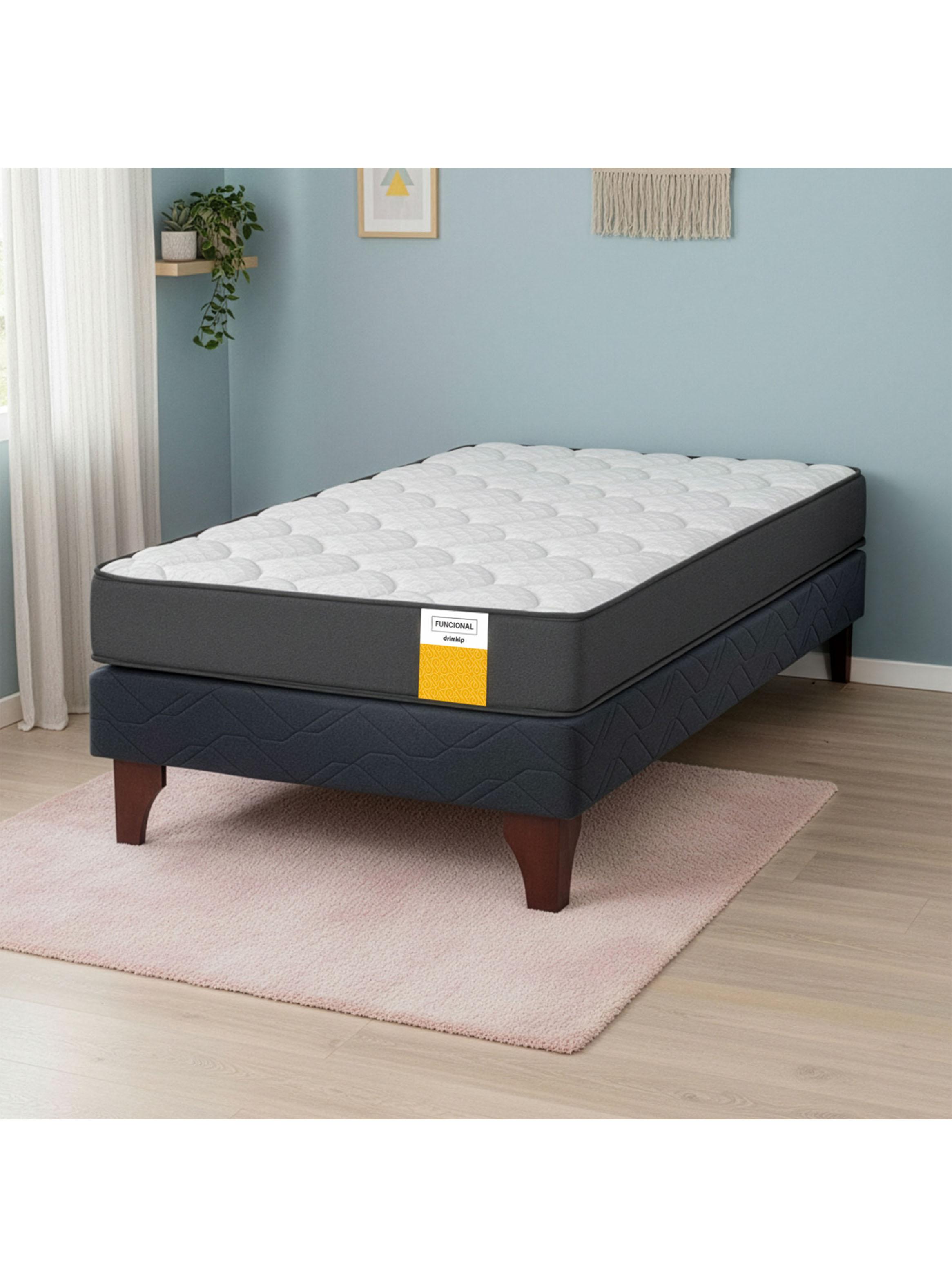 Cama Europea Funcional 1 Plaza-5