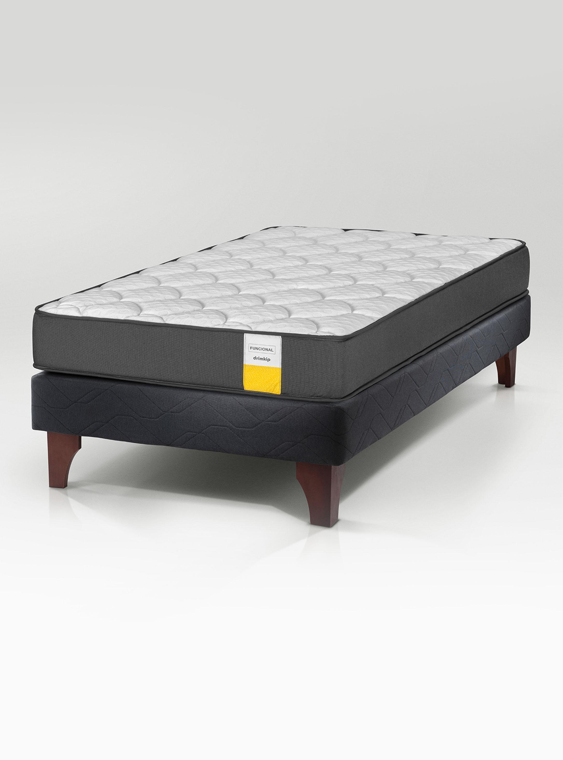 Cama Europea Funcional 1 Plaza Plus-0