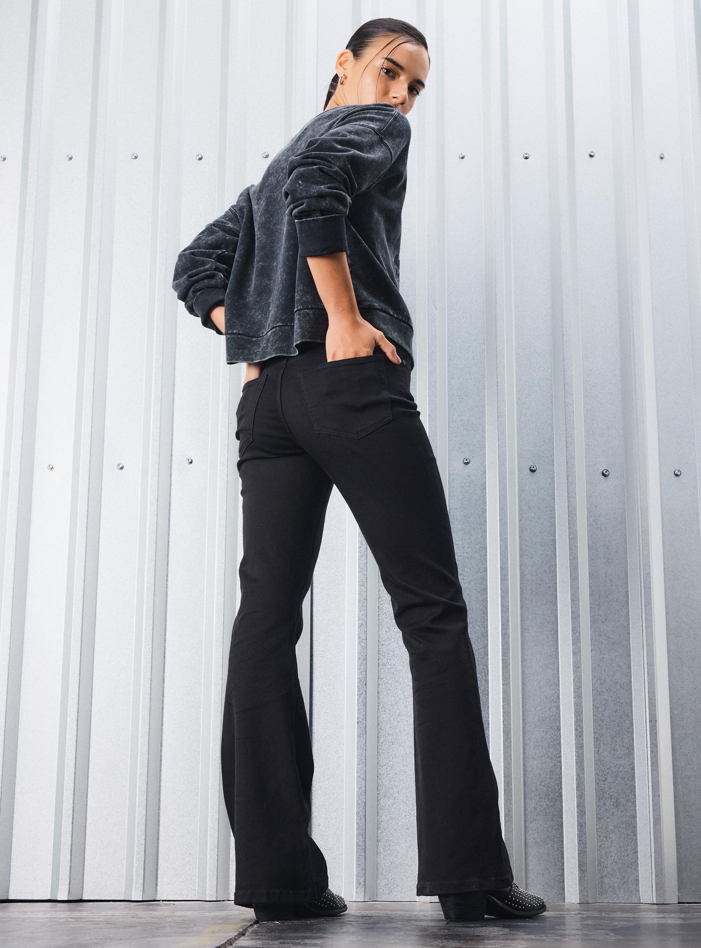 Jeans Básico 5 Bolsillos Flare-5