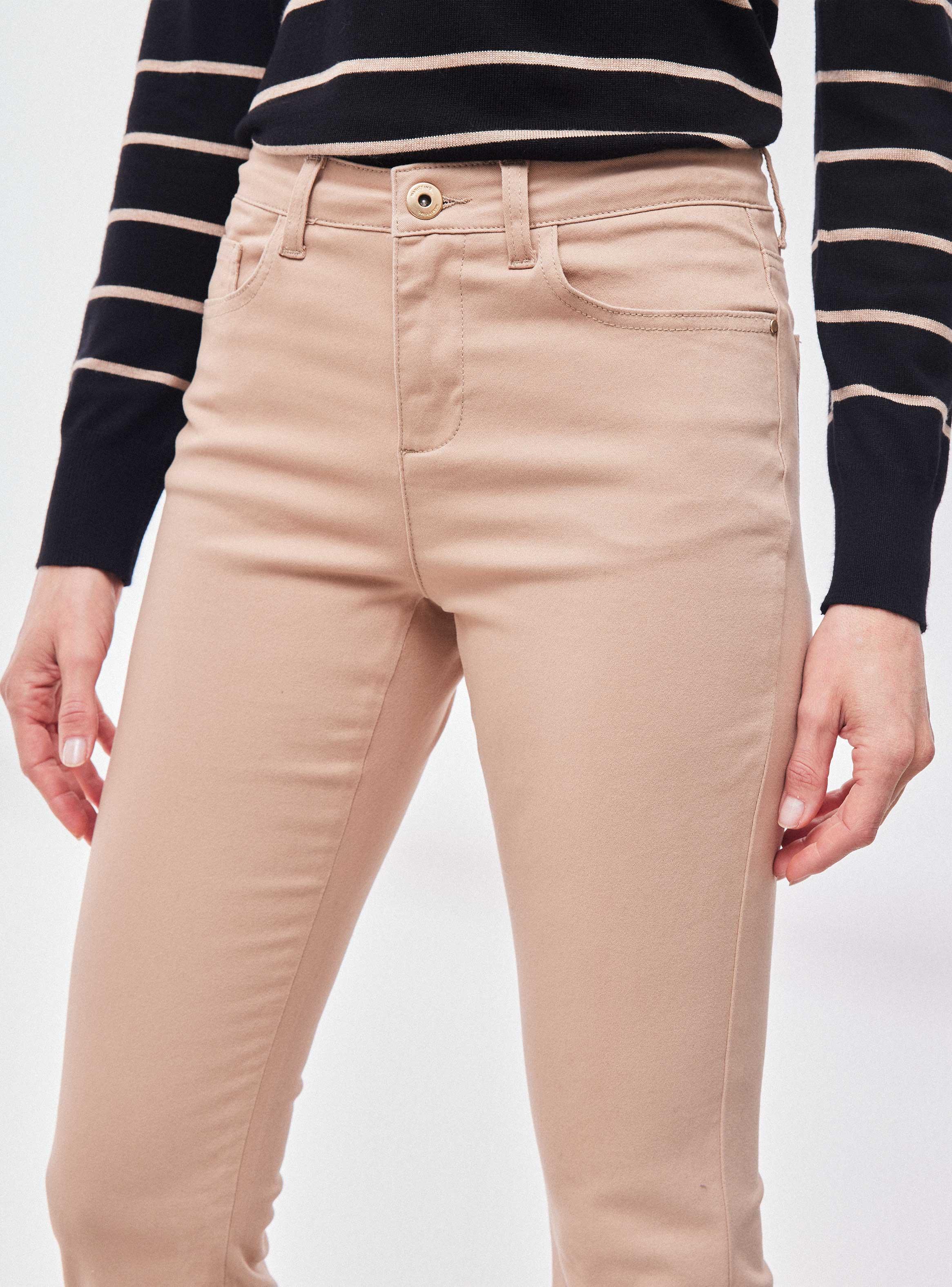 Pantalón Cinco Bolsillos Básico Color-2