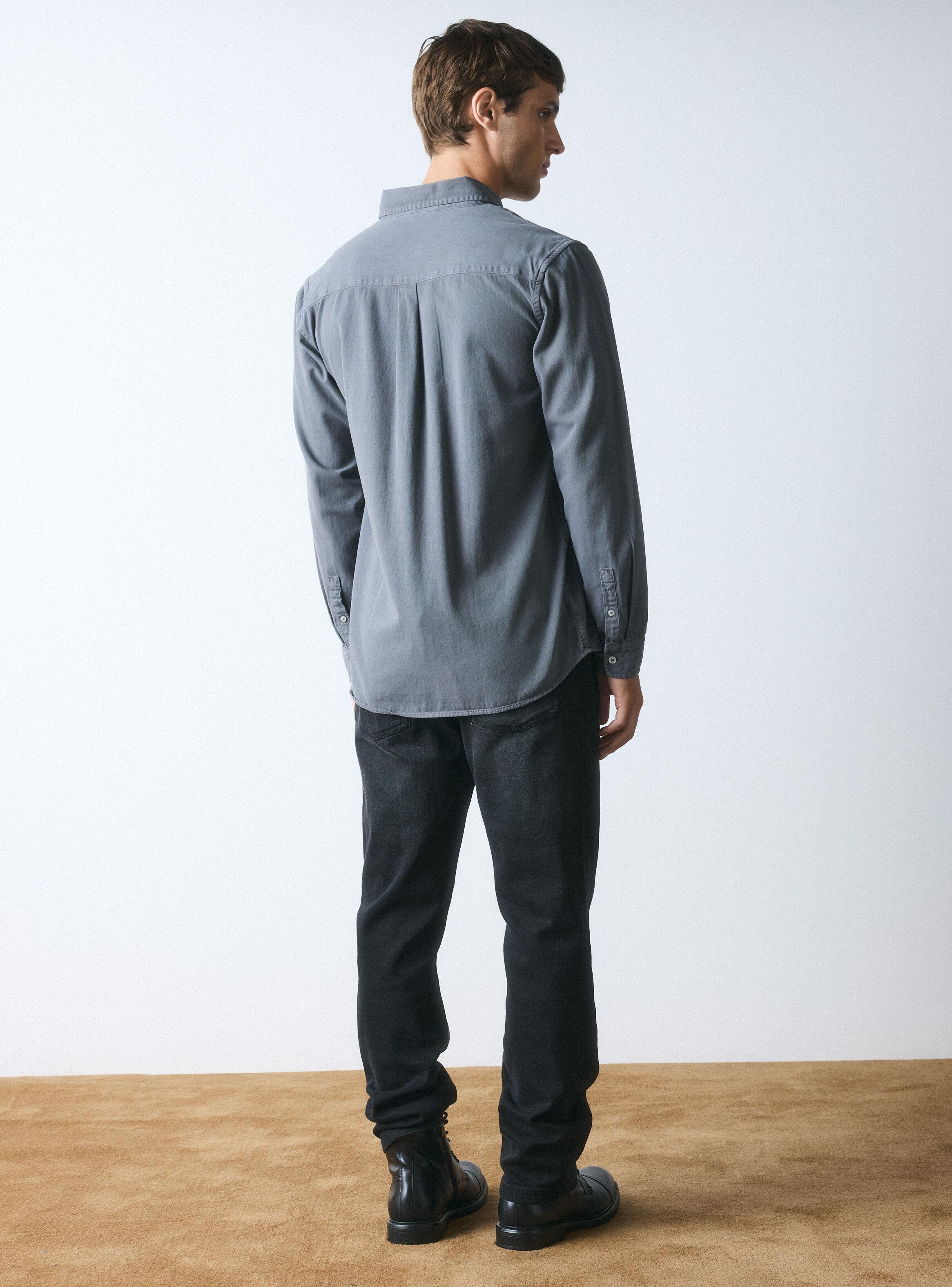 Camisa Twill Color-5