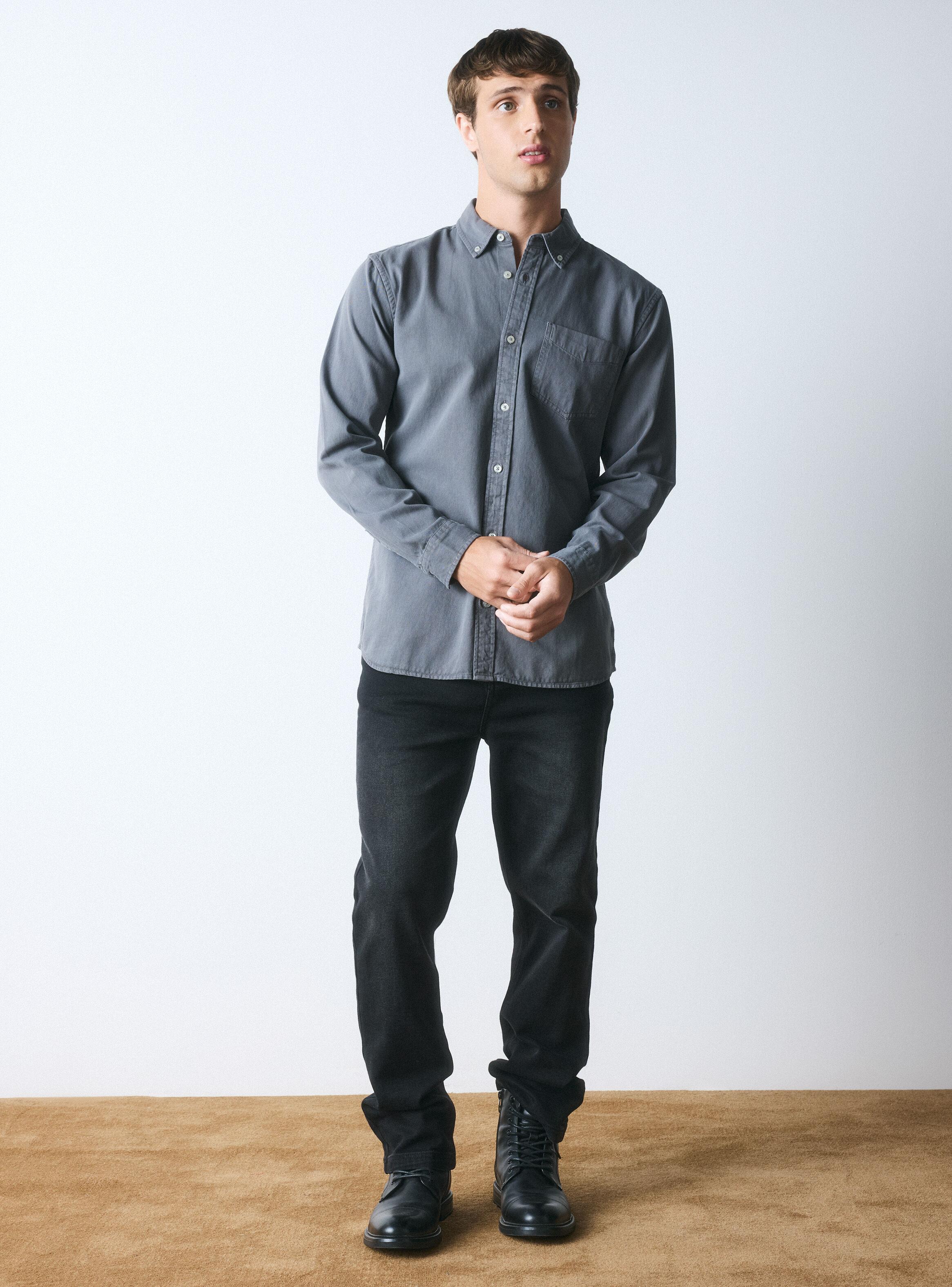 Camisa Twill Color-4
