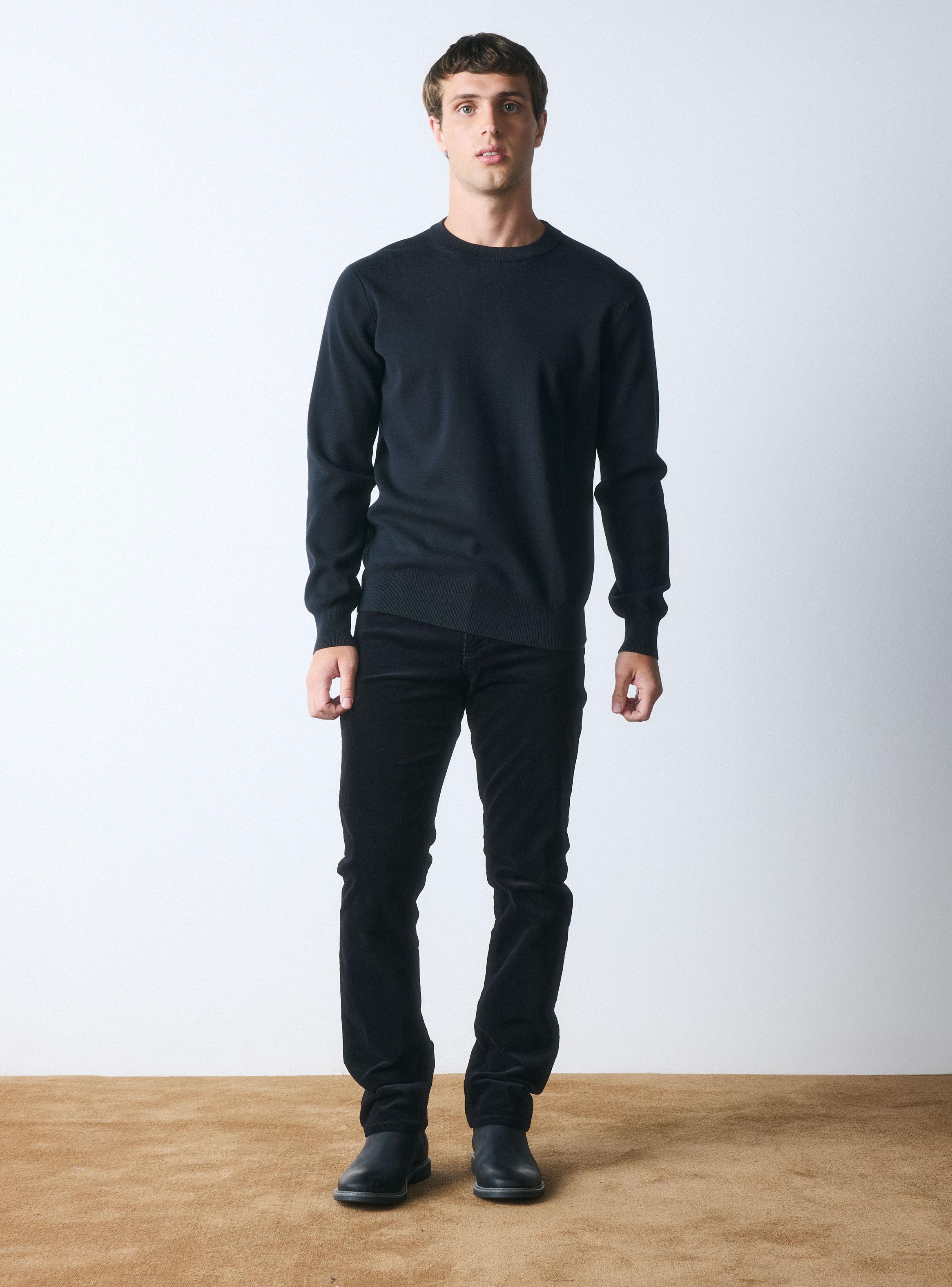 Pantalón Cotelé Slim con Spandex-4