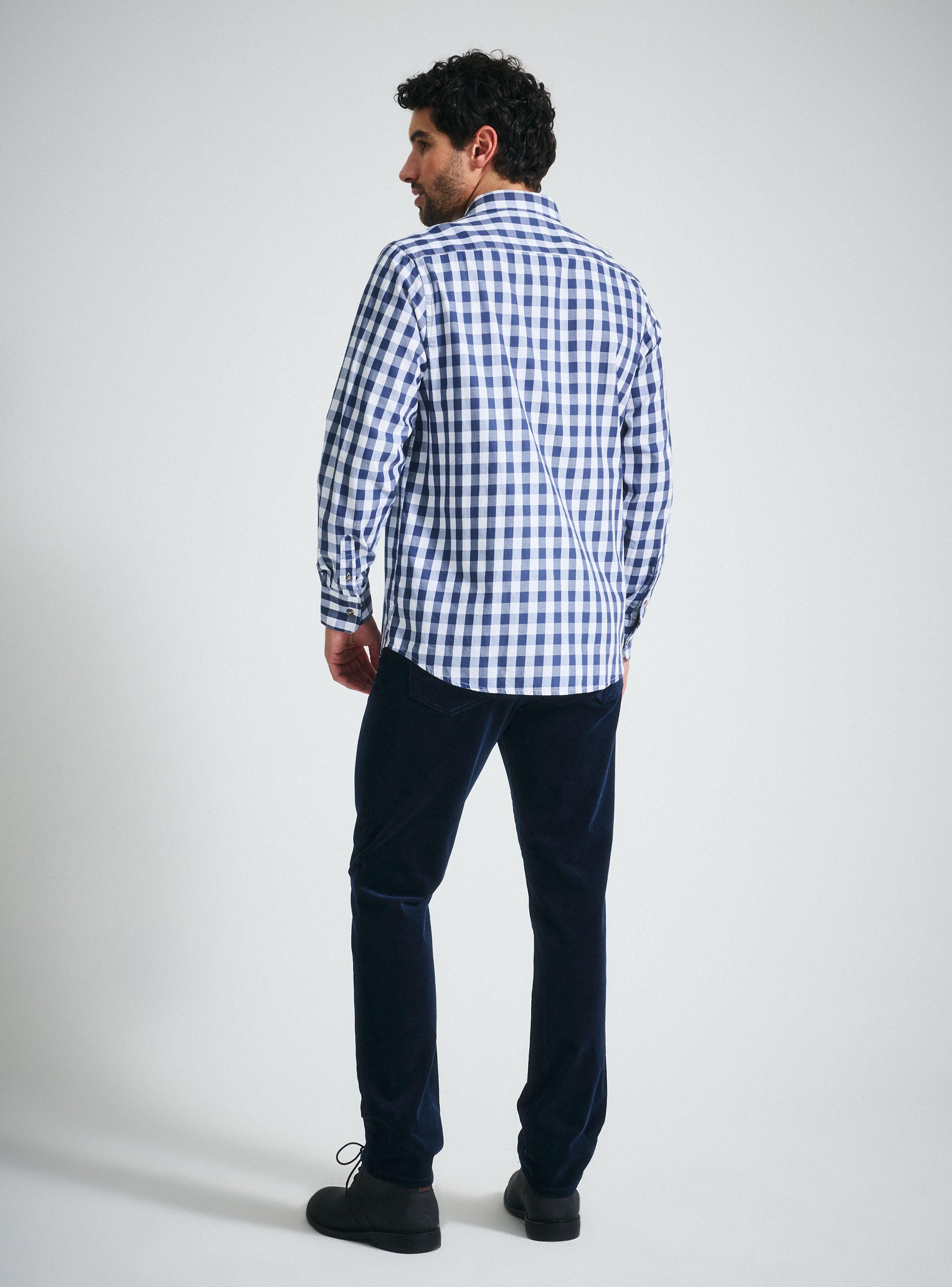 Camisa Manga Larga Franela Suave Algodon-5