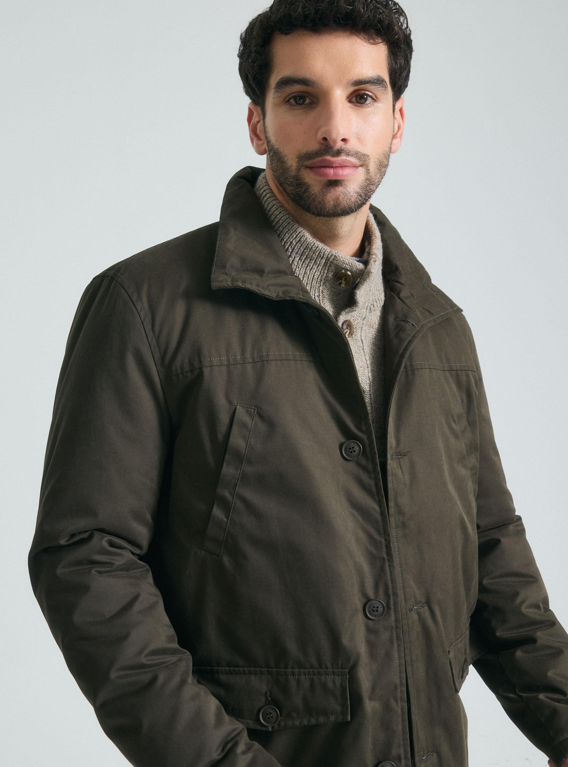 Chaqueta Larga Botones-2