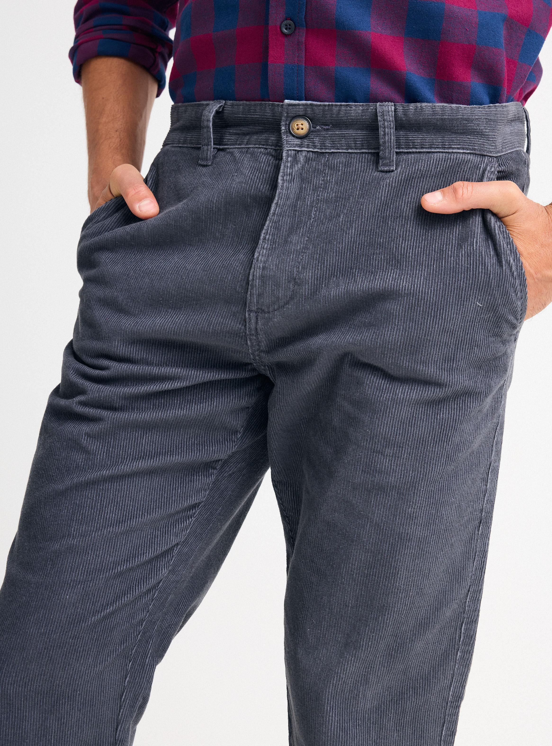 Pantalón Cotele Corte Chino-2