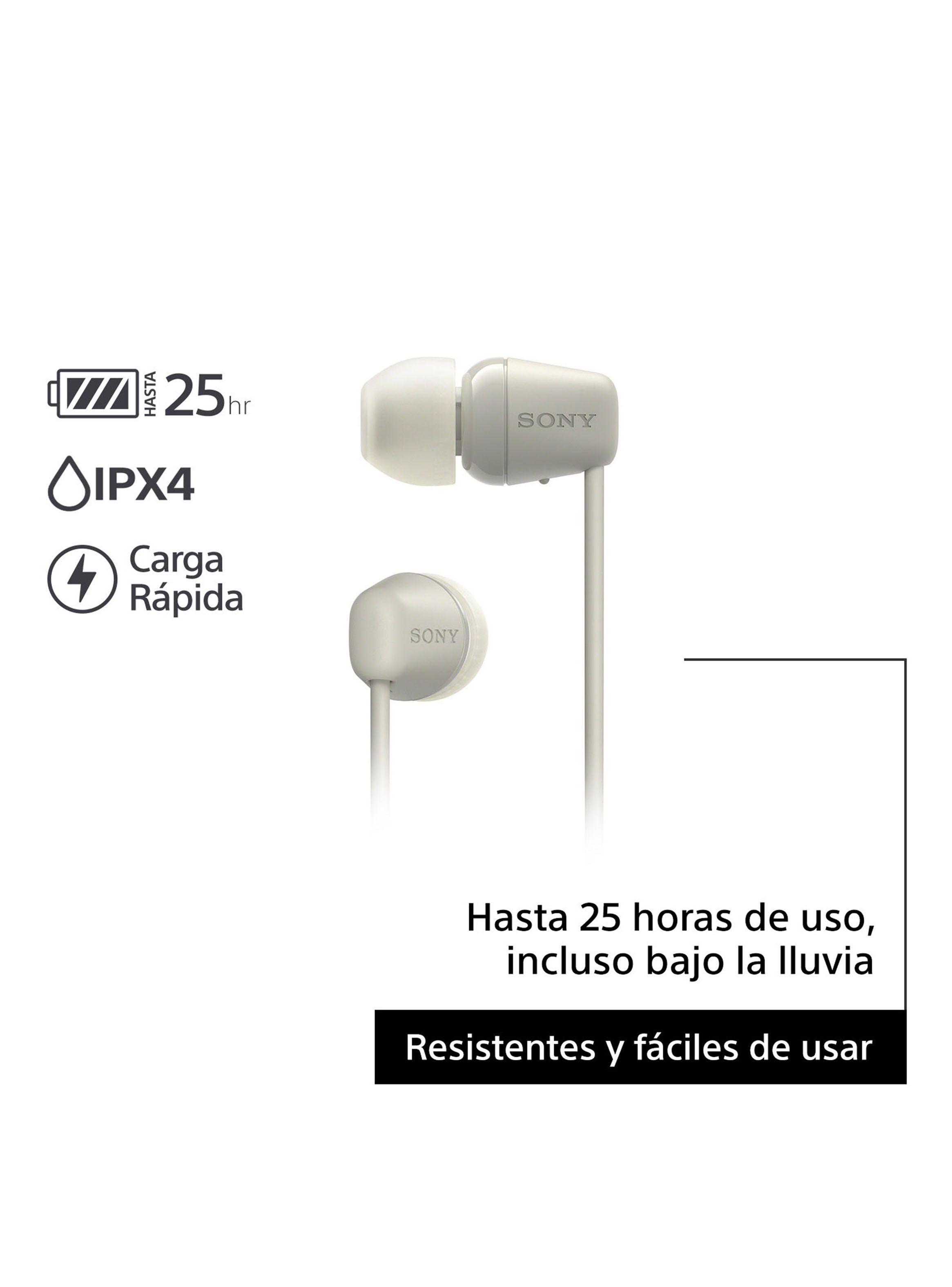 Audífonos Internos Inalámbricos WI-C100 Crema-2