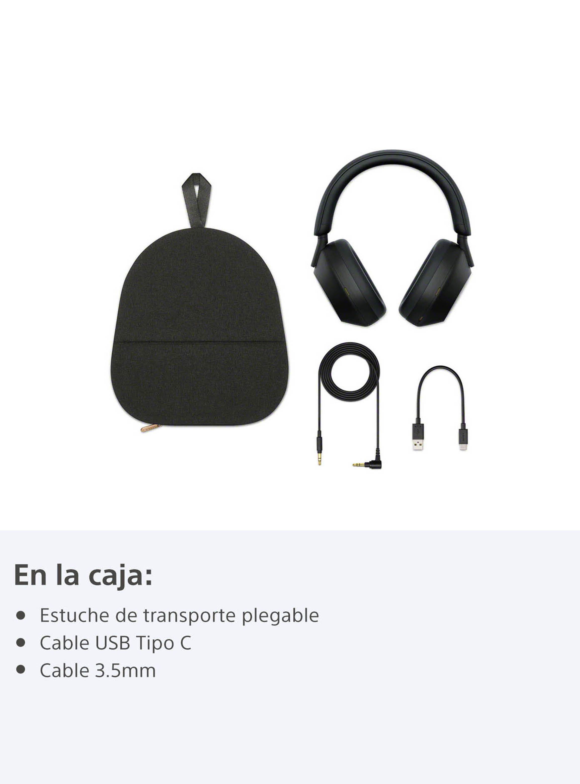 Audífonos Bluetooth Noise Cancelling WH-1000XM5 Negro-3