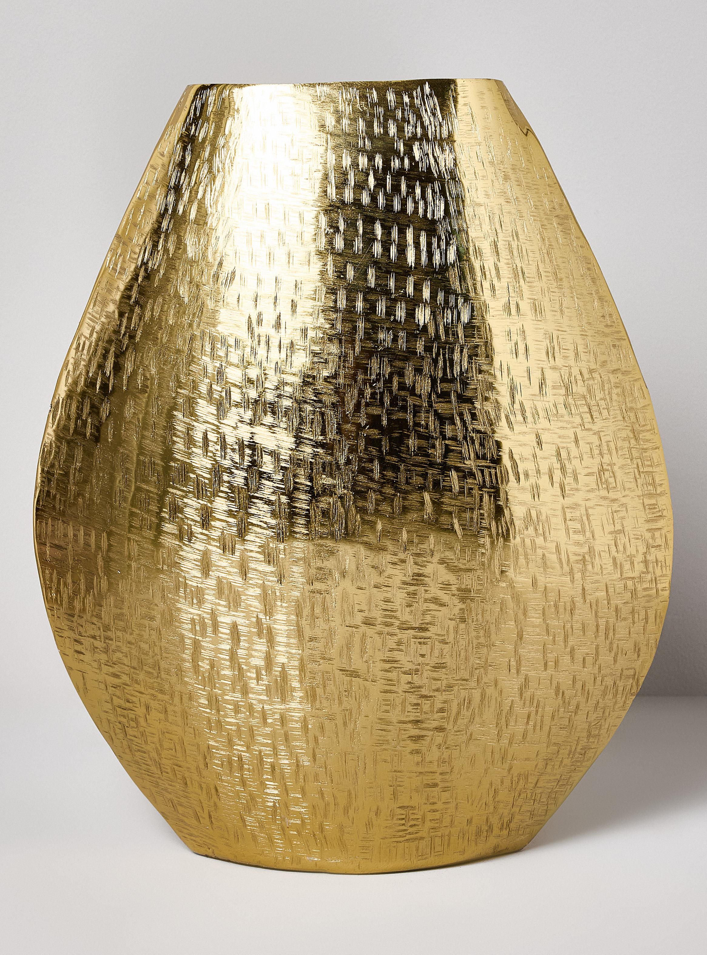 Jarrón Dorado 46 cm-0