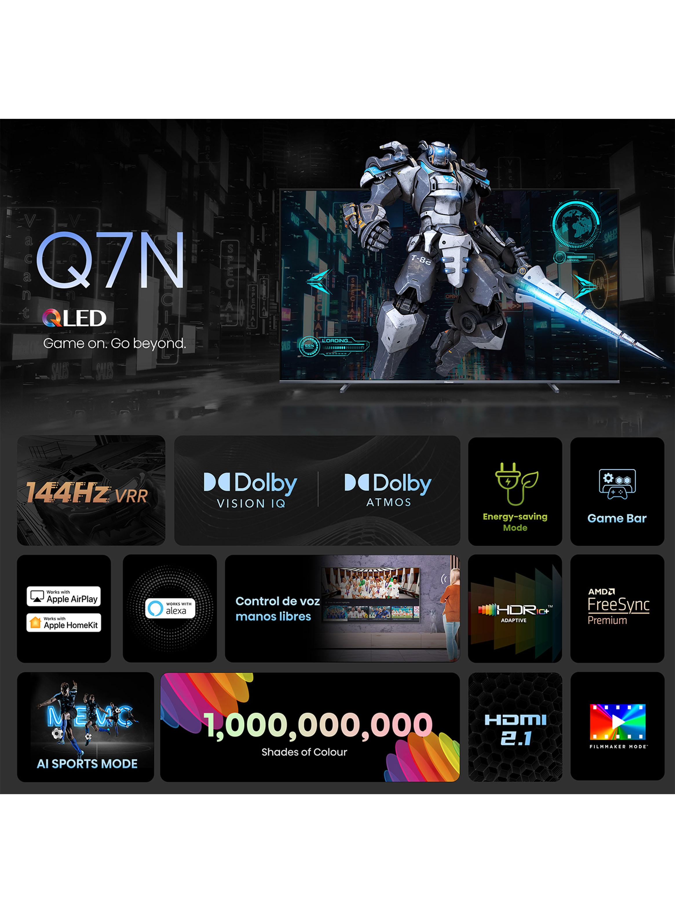 QLED Smart TV 100" 4K UHD Q7N Google TV-10