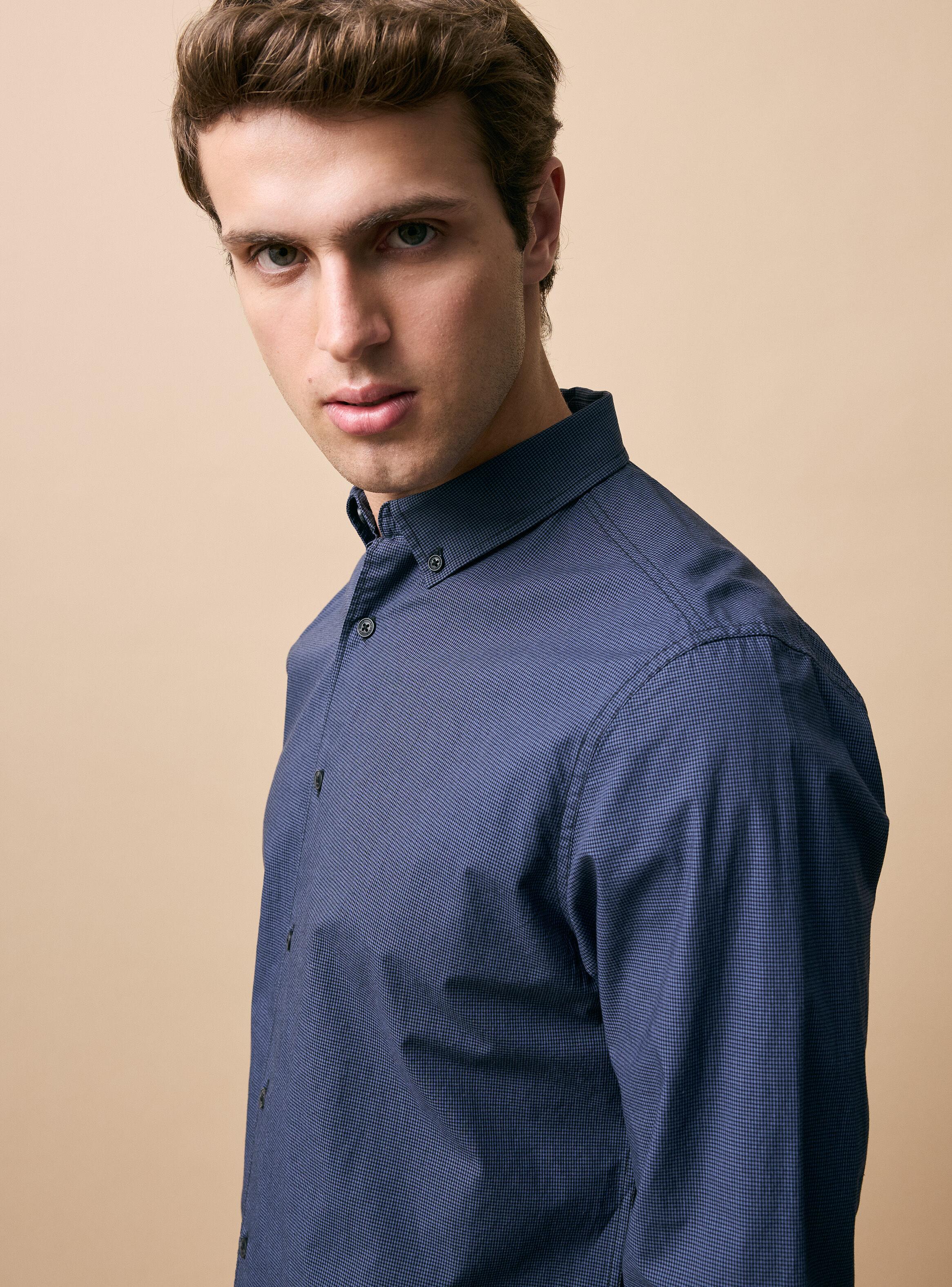 Camisa Mini Cuadro Bi Color-2