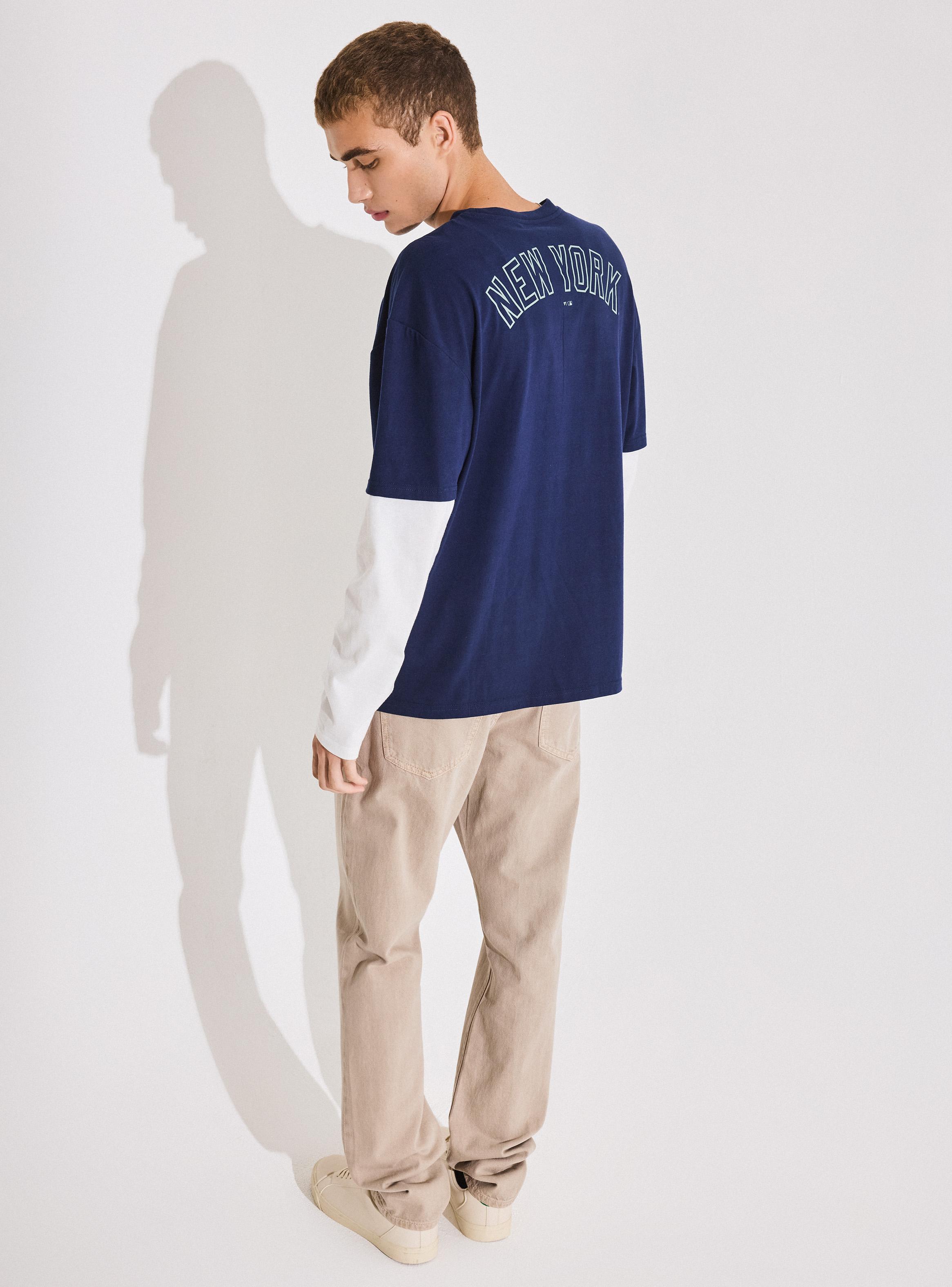 Polera Manga Larga Back Print Regular Fit-5