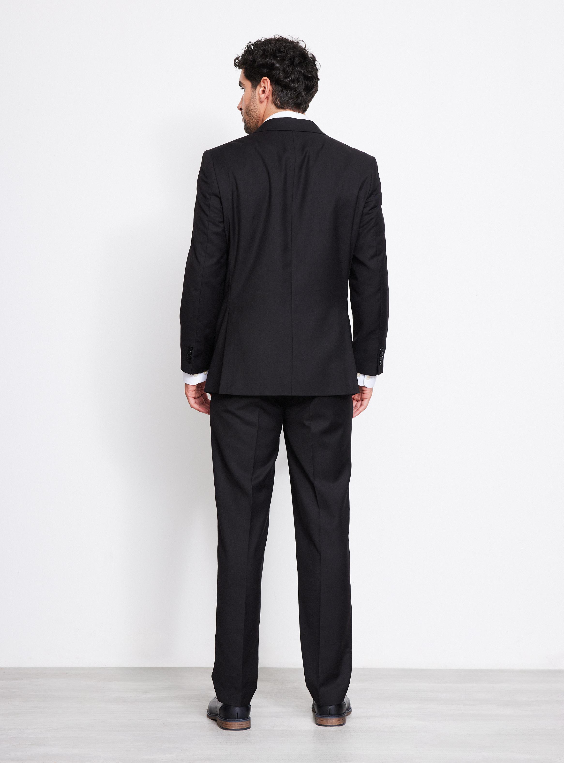 Traje Recto Regular Fit Liso-5