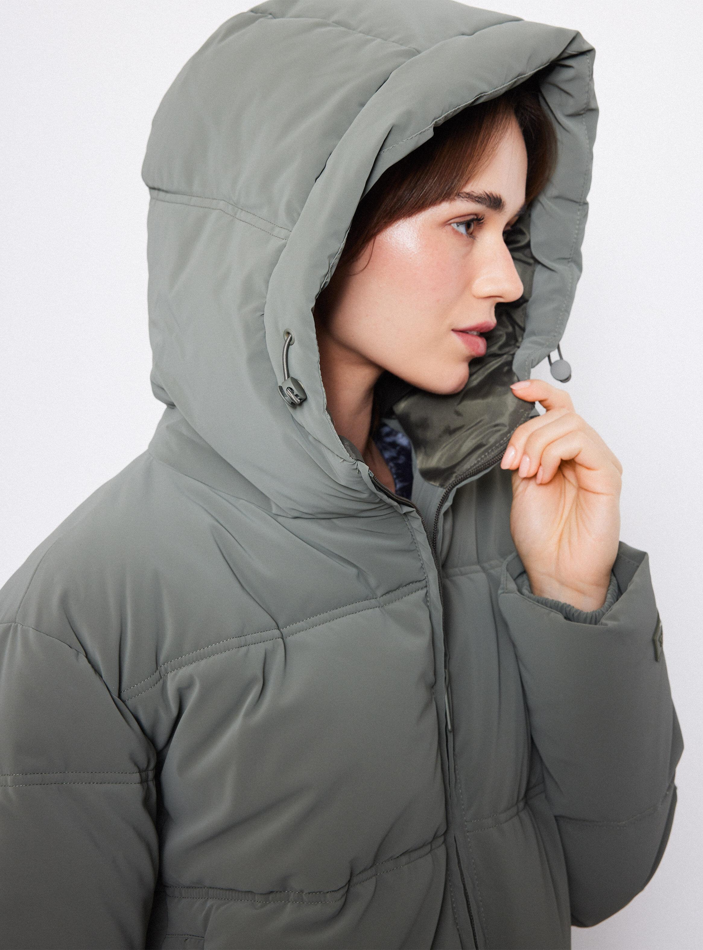 Parka Puffa Oversize Look Engomado-3