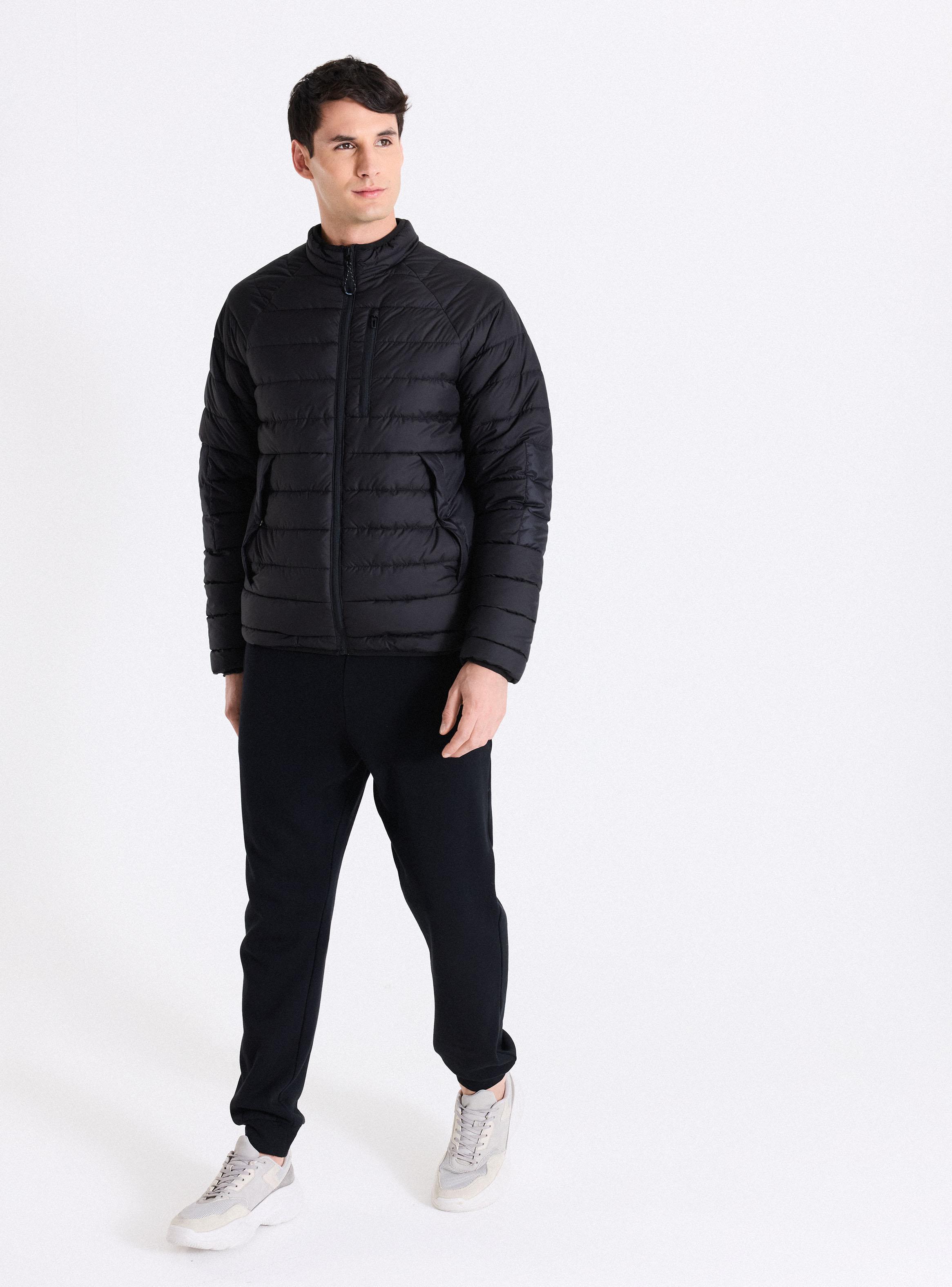 Parka Cuello Alto 3 Bolsillos con Cierre-4