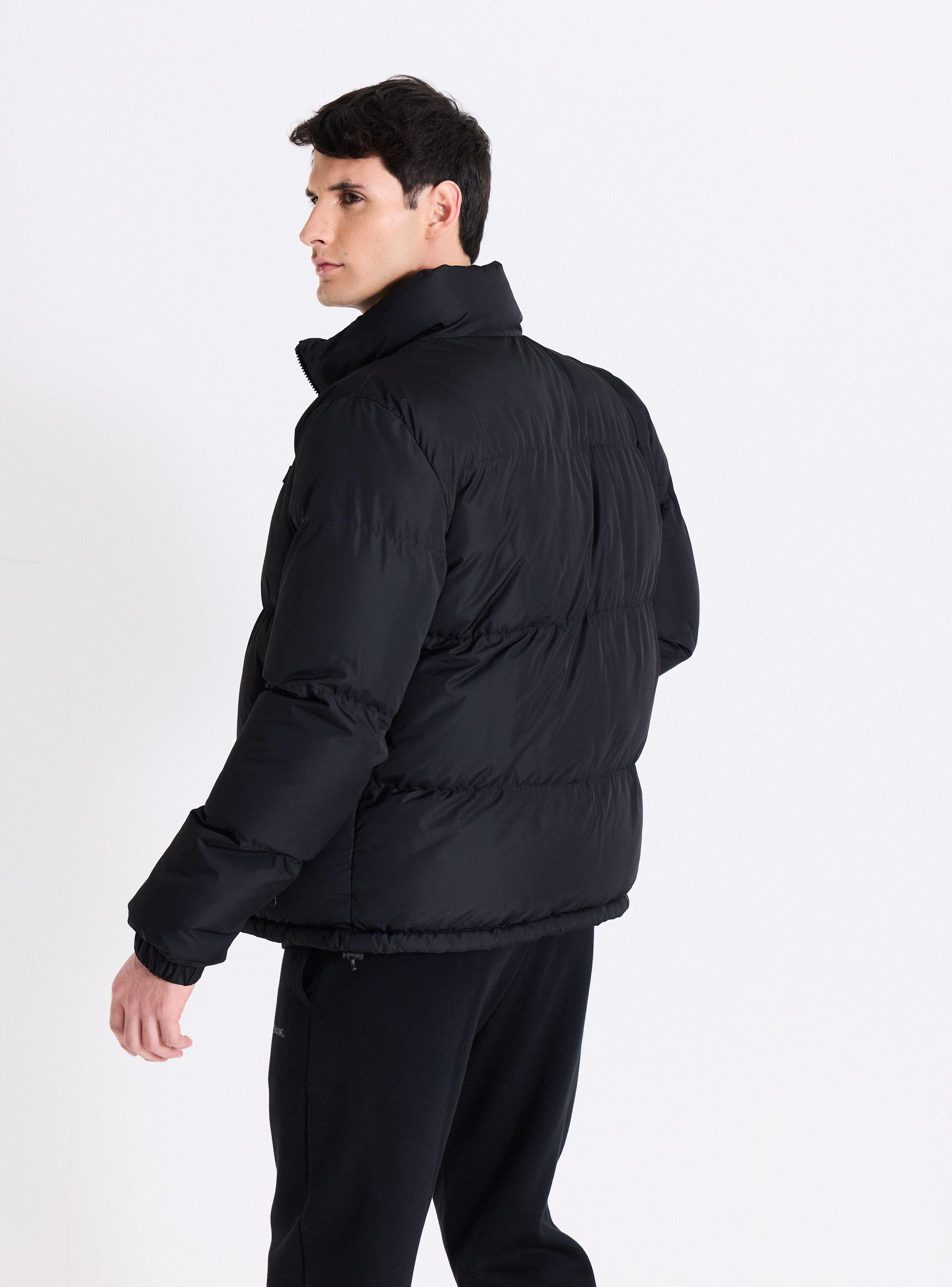 Parka Puffa Cuello Alto Interior Fleece-1
