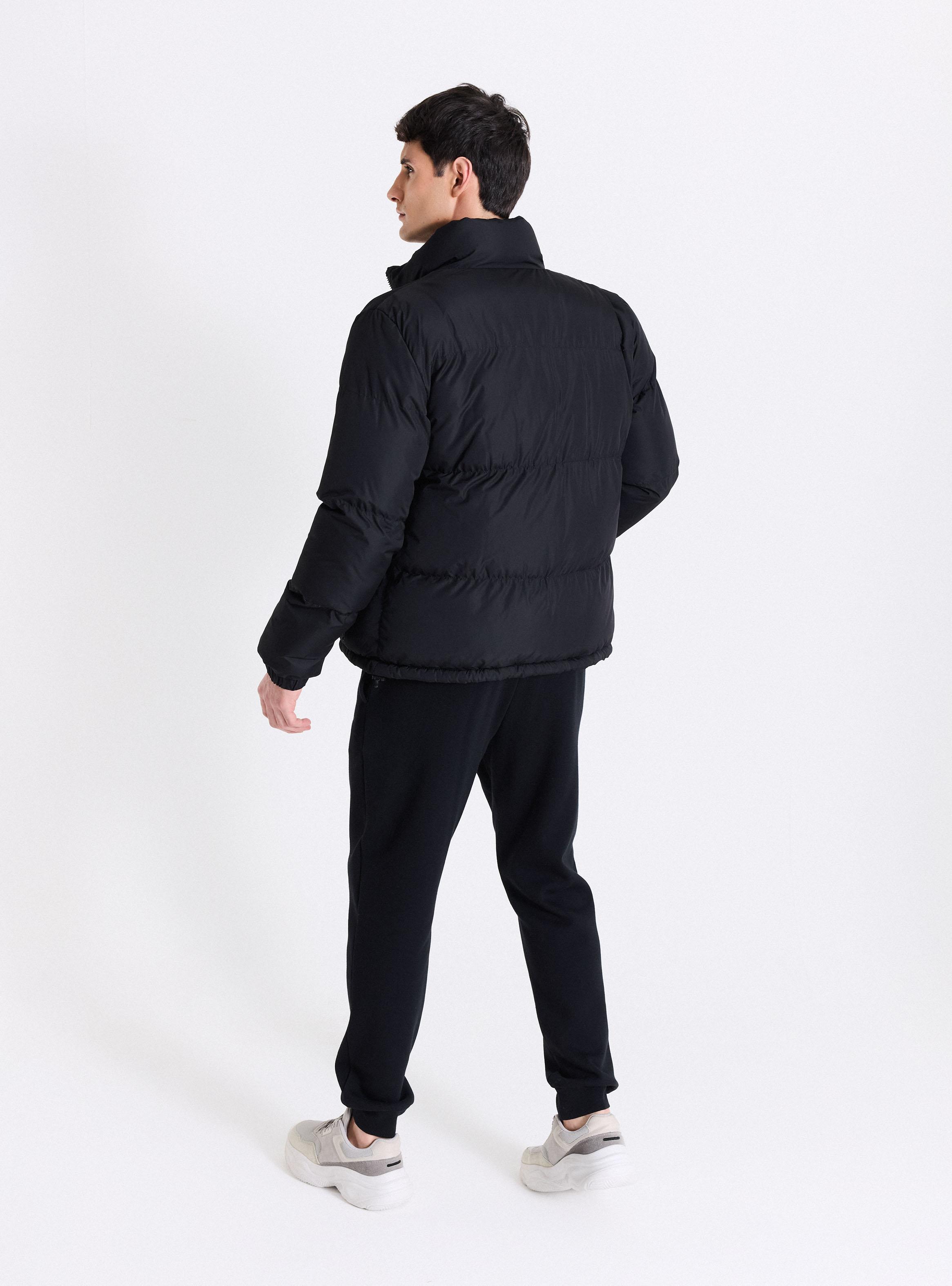 Parka Puffa Cuello Alto Interior Fleece-5