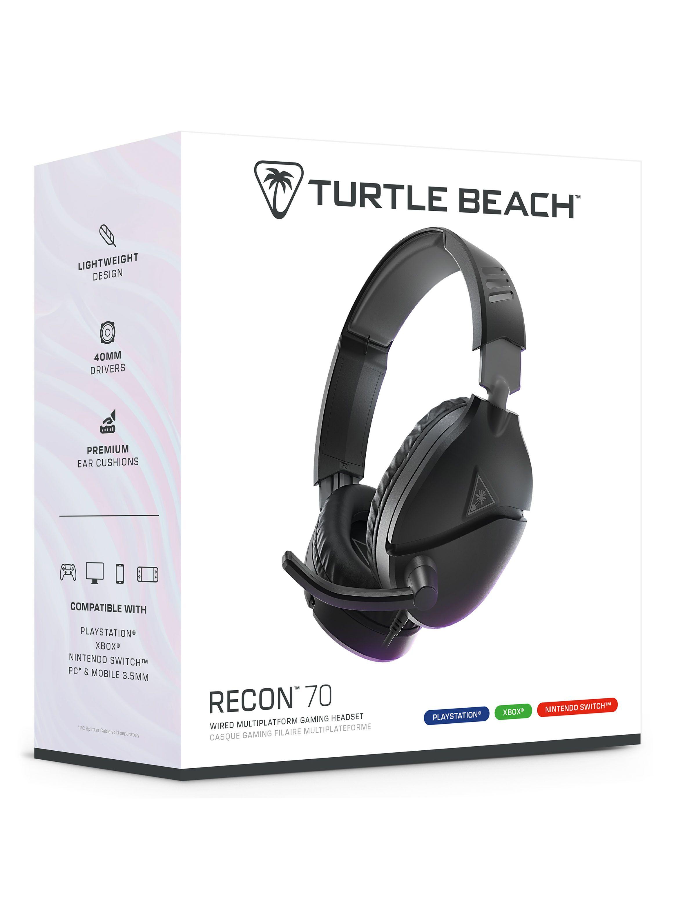 Audífonos Gamers Recon 70 Alámbrico Black-2