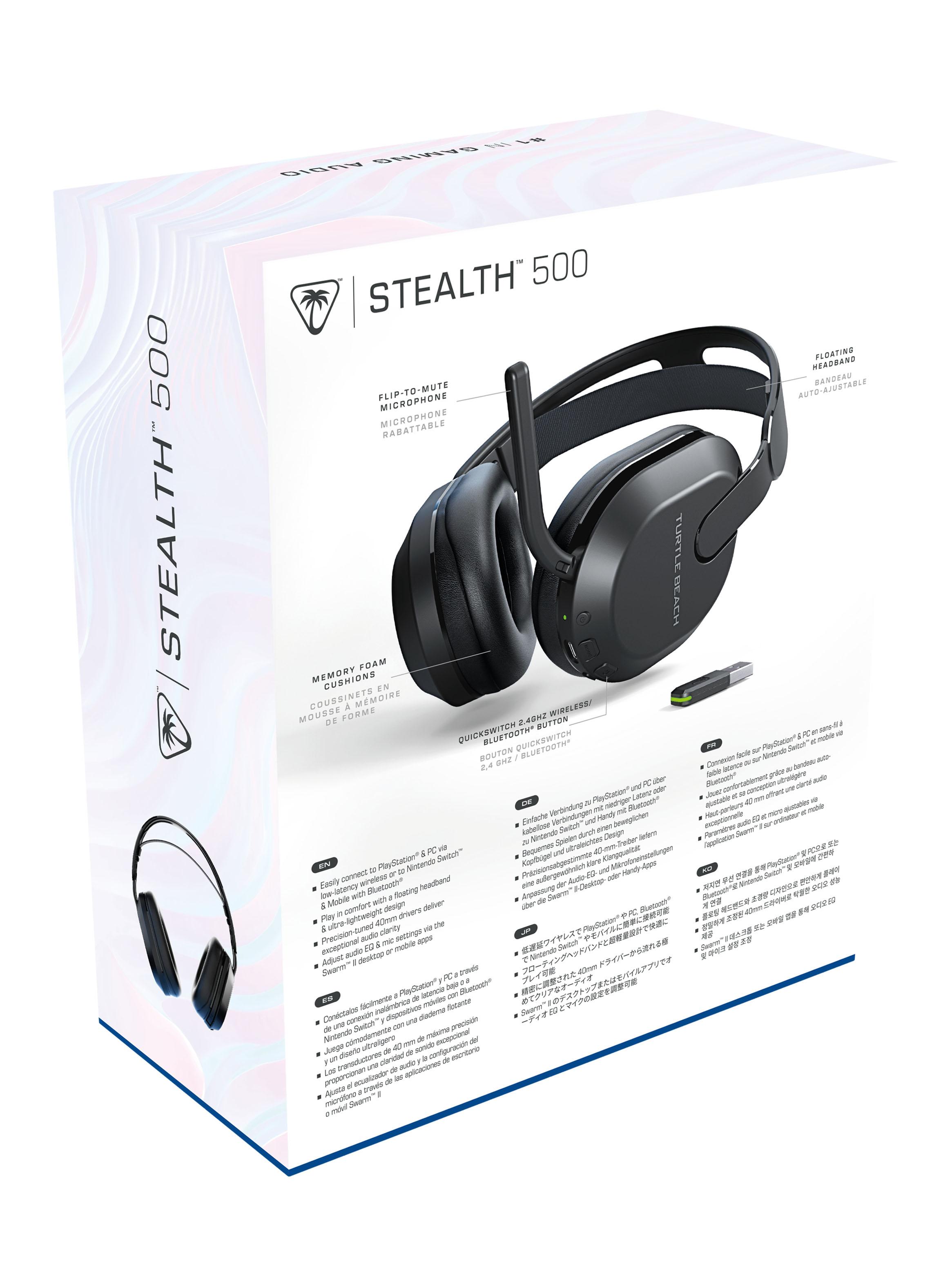 Audífonos Gamers Stealth 500 Gen 3 Inalámbrico Black-5