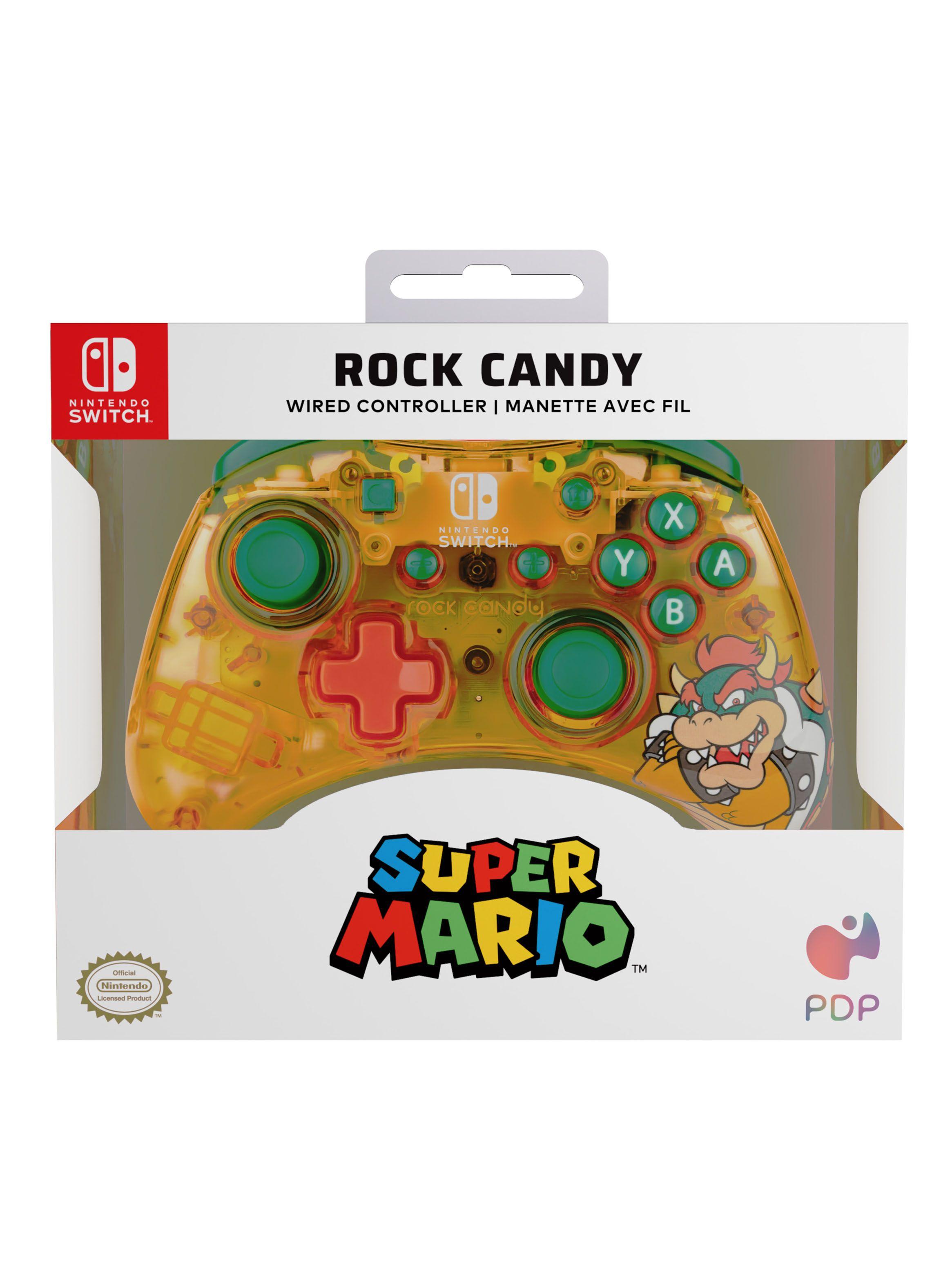 Control Alámbrico Rock Candy Bowser para Nintendo Switch-3