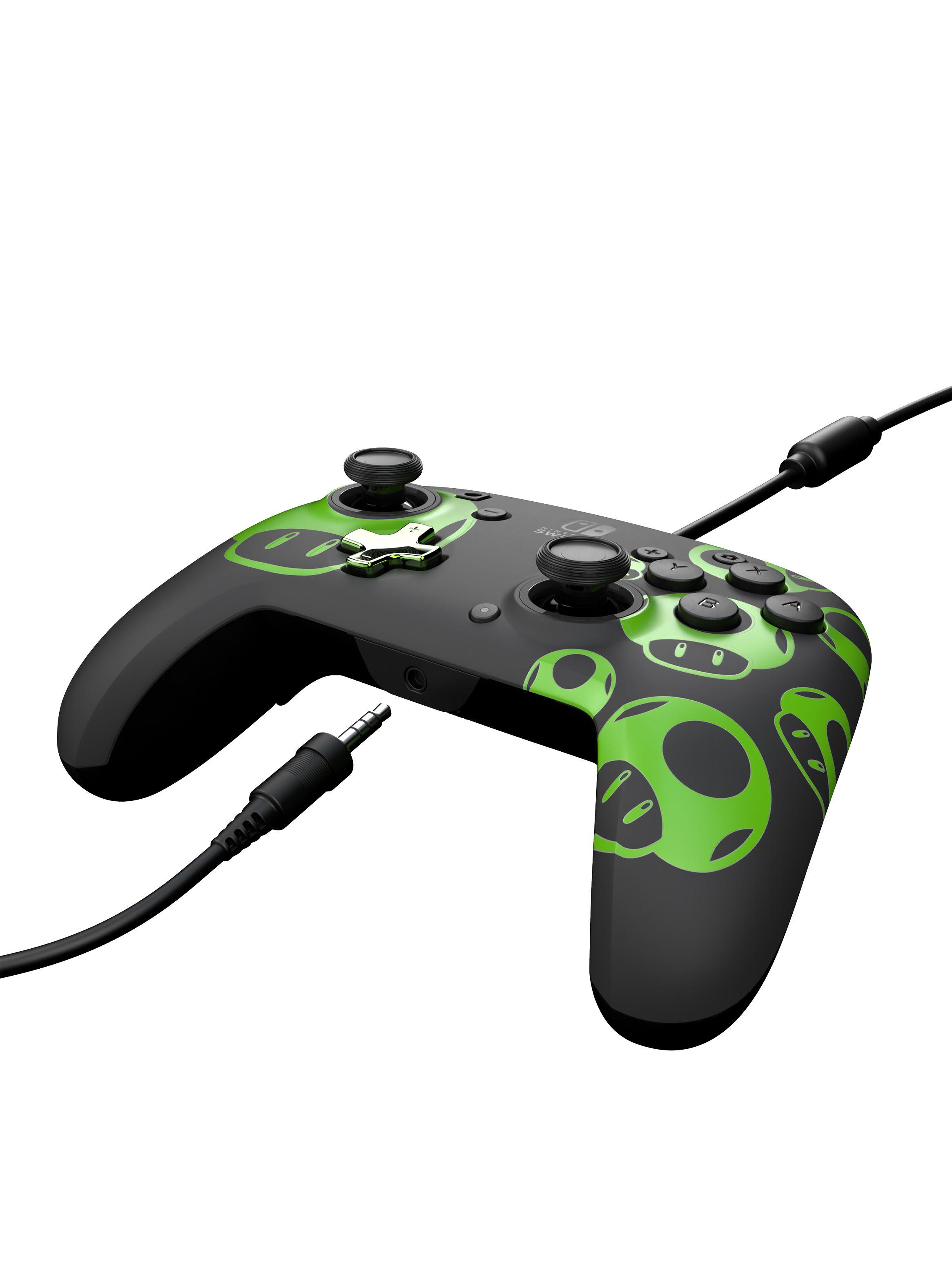 Control Gamer Alámbrico Rematch Glow In The Dark-2