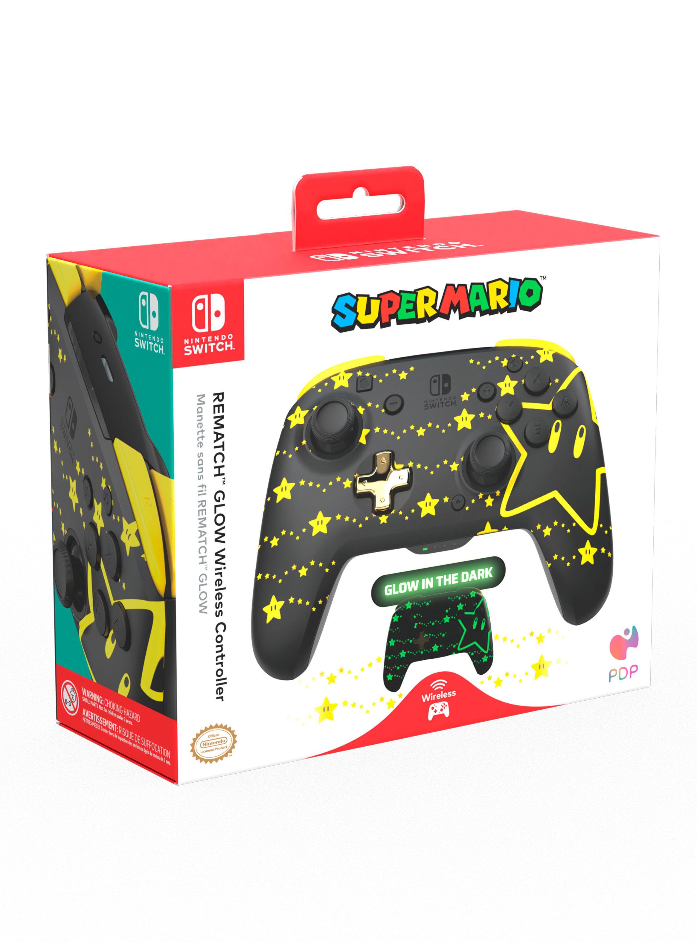 Control Inalámbrico Rematch Glow Controller Super Star Switch-4