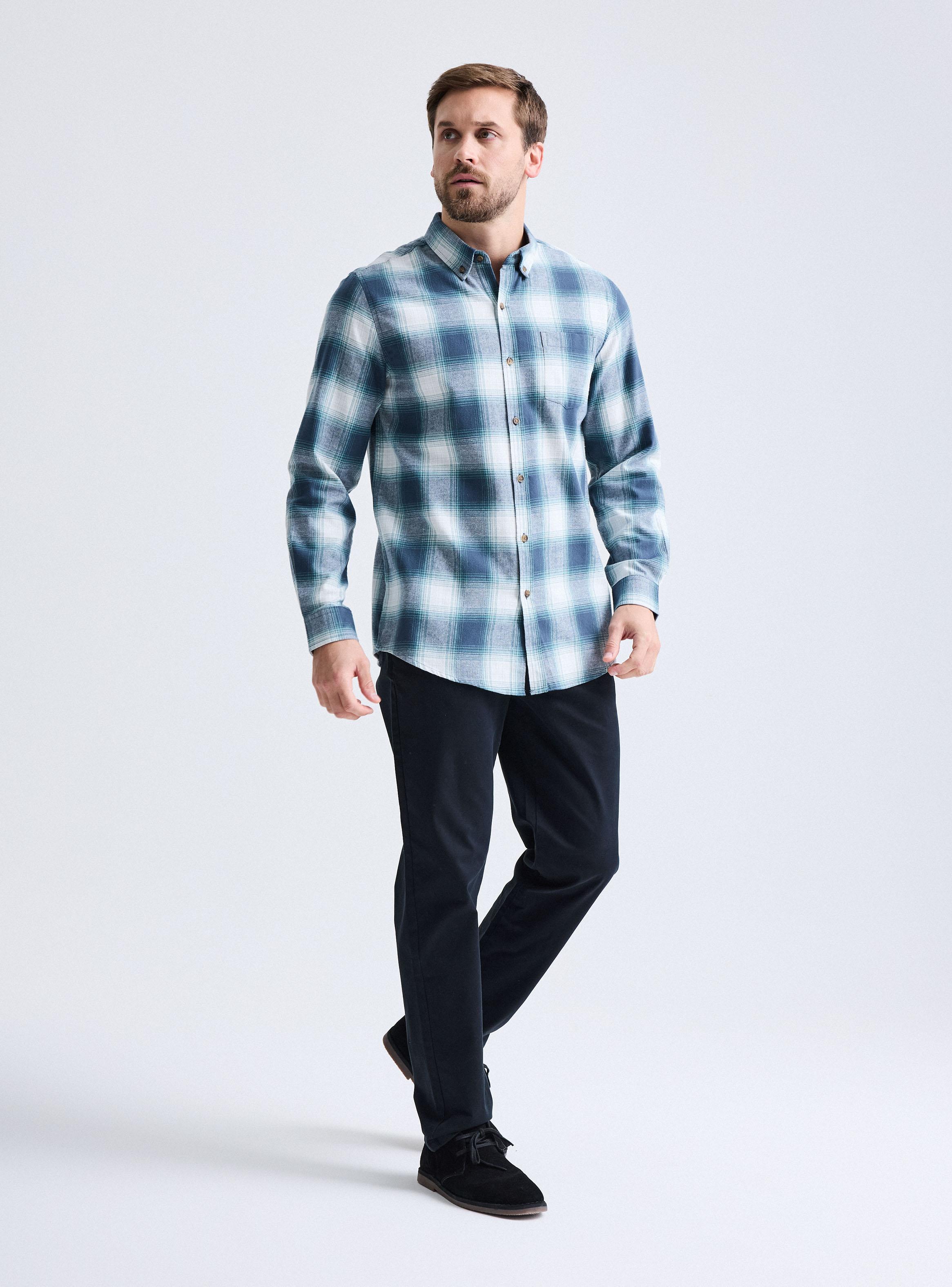 Camisa Franela Cuadros-4