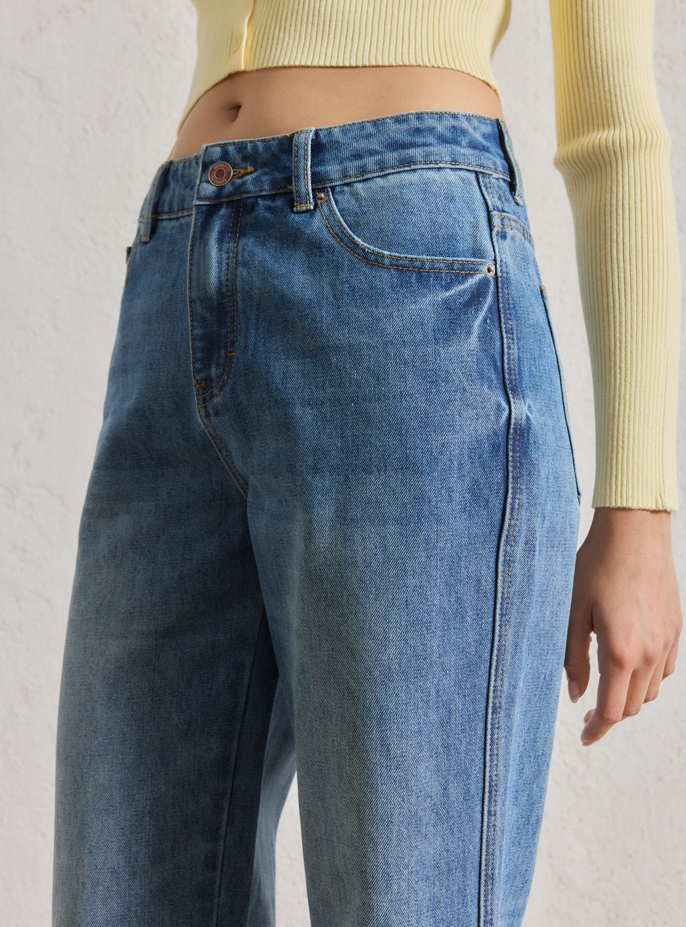 Jeans Straight Lavados Clásicos-2