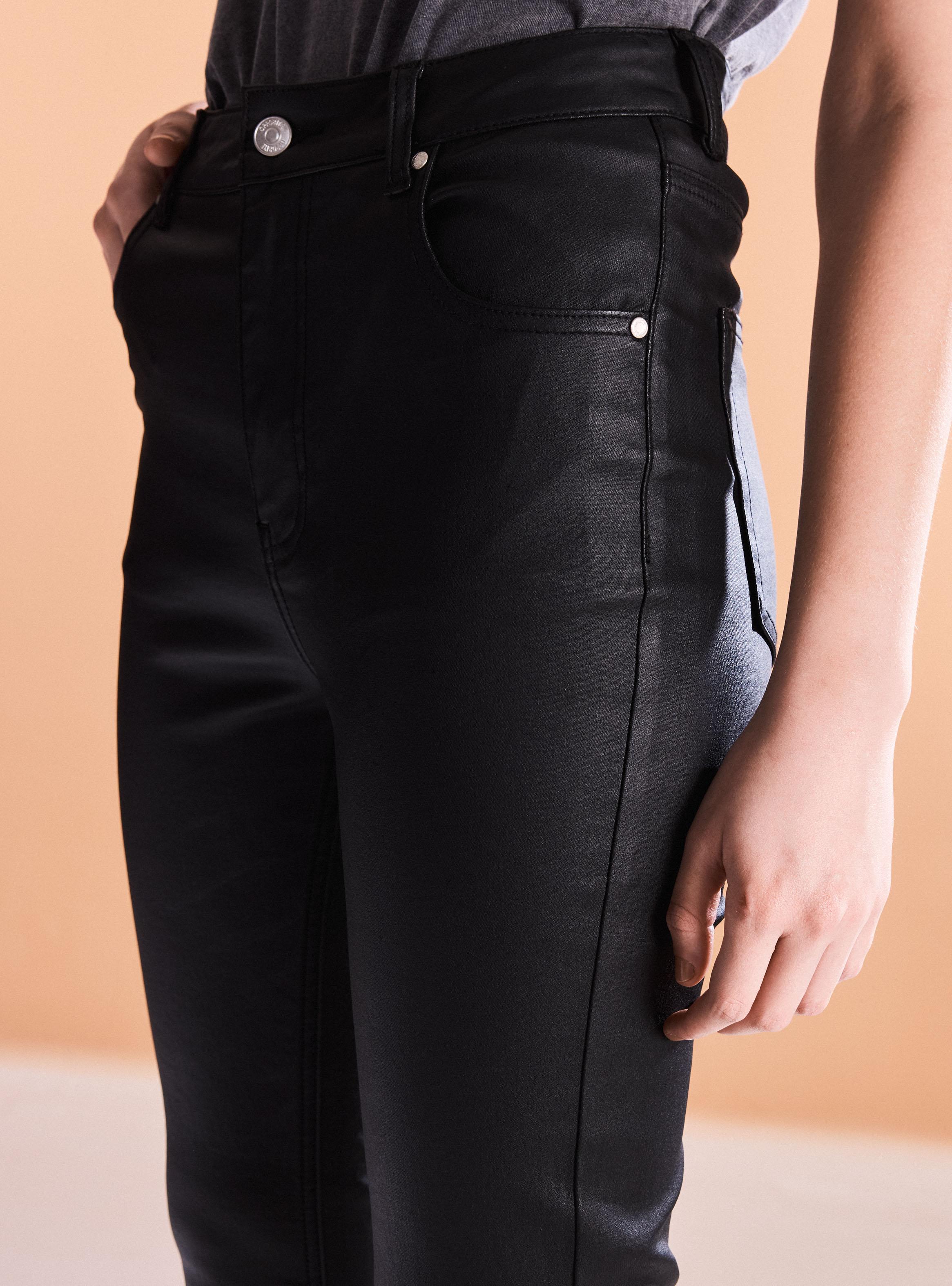 Jeans Flare Coated-2