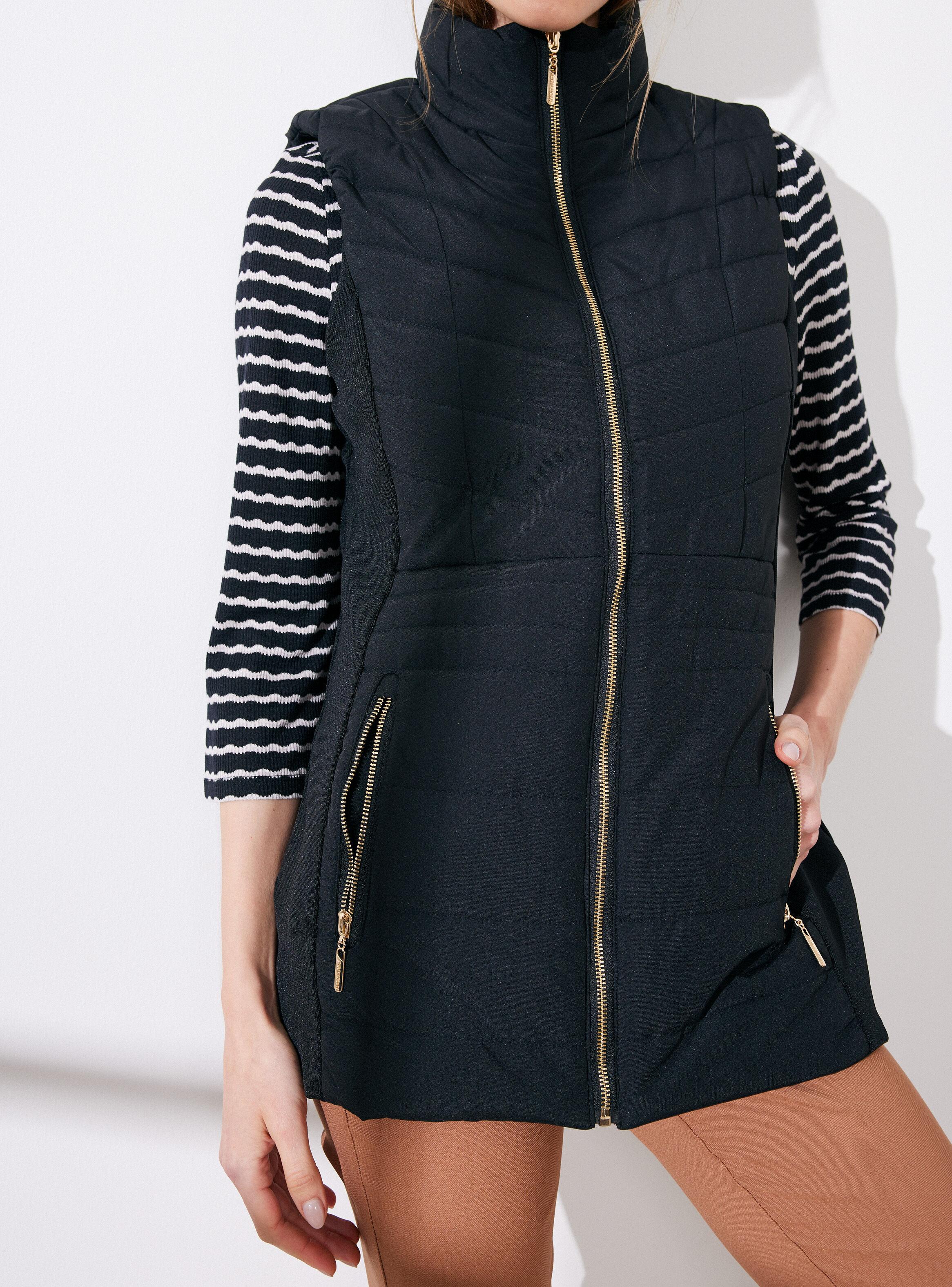 Parka Acolchada con Detalle Rígido en Costados-3