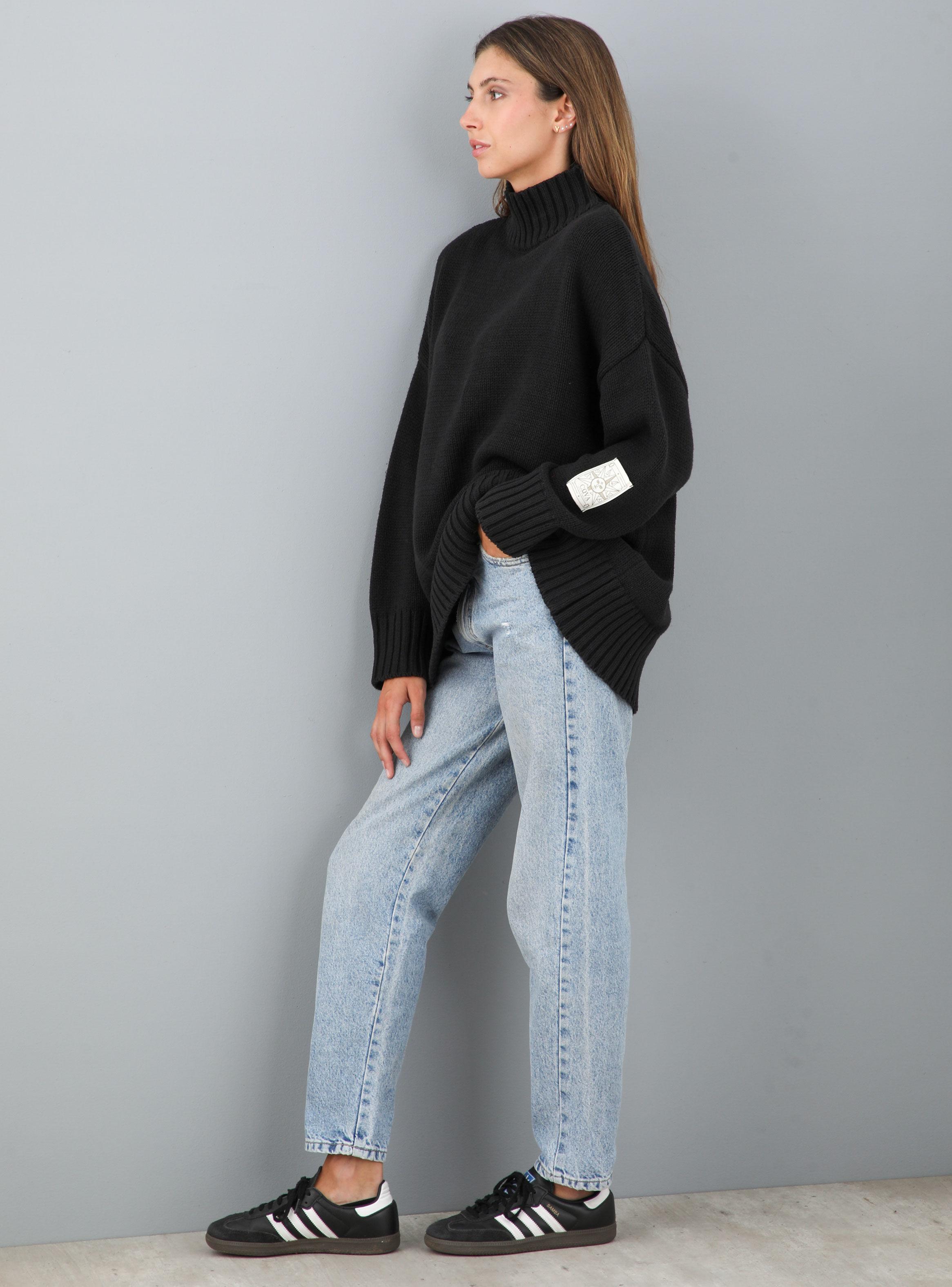 Sweater con Cuello Alto Manga Larga-3