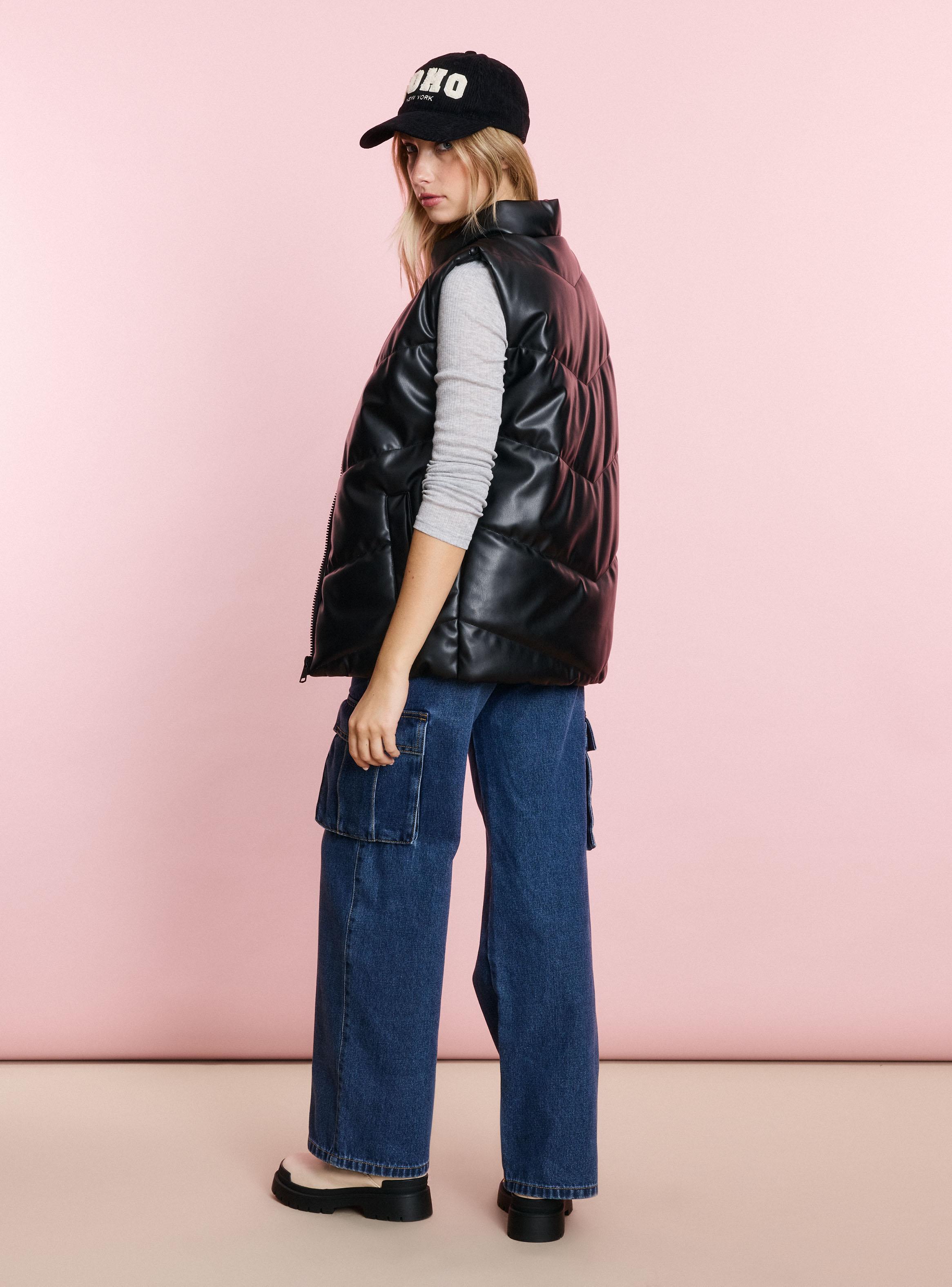 Parka Puffa sin Mangas-5