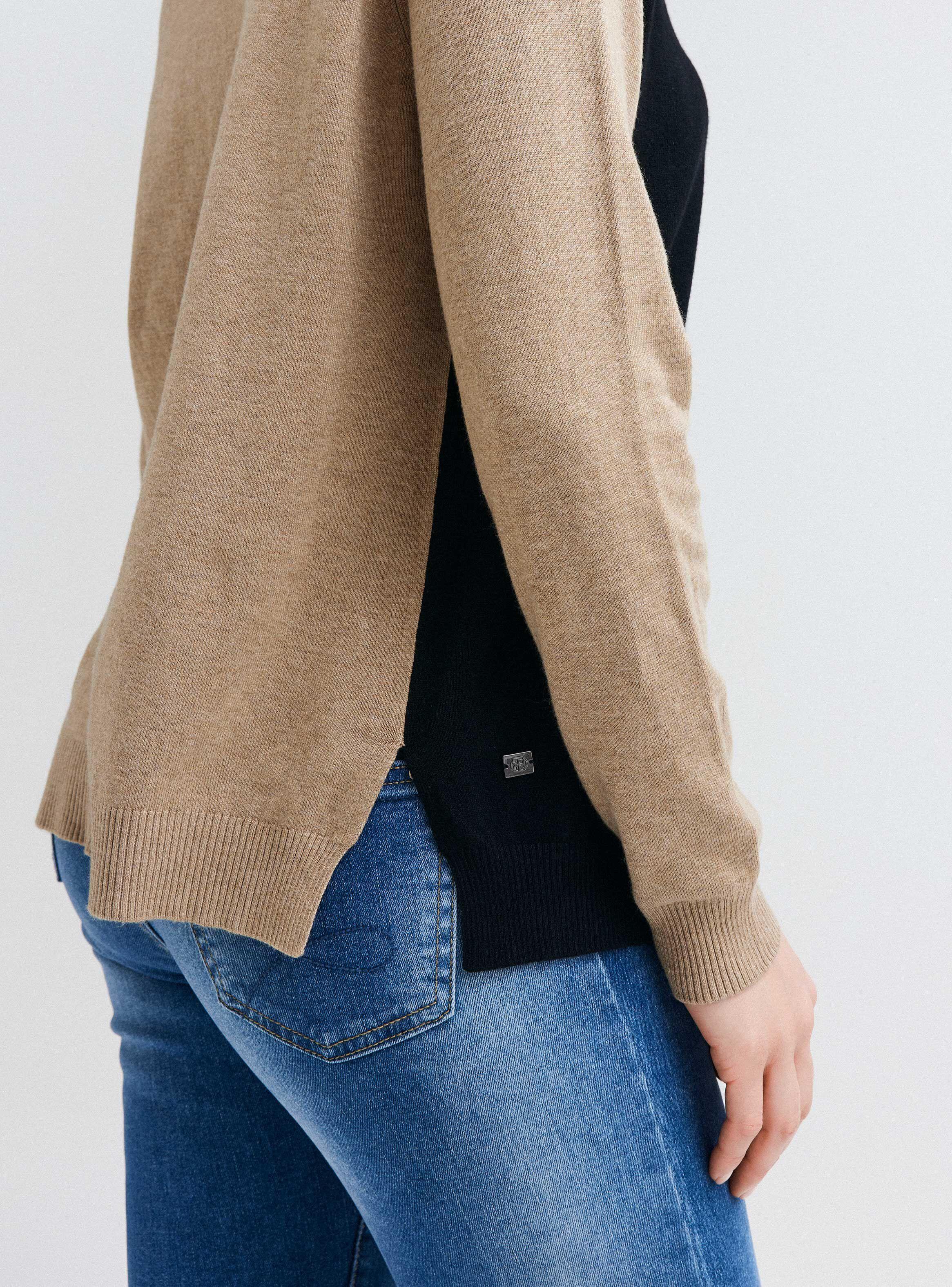 Sweater Mangas en Contraste-3