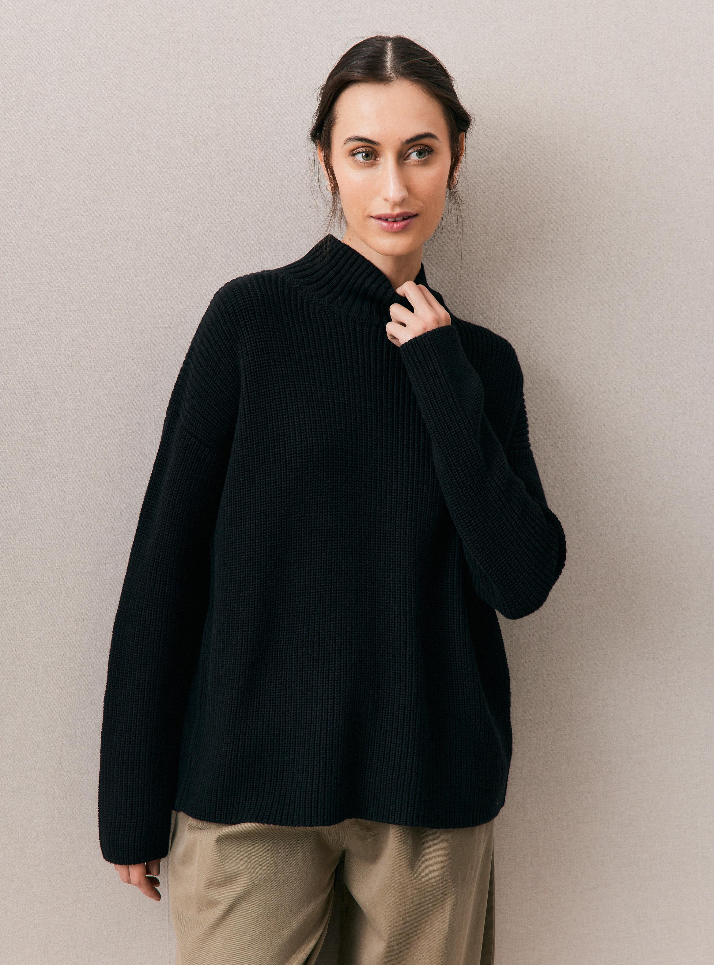 Sweater con Abertura en la Espalda-3