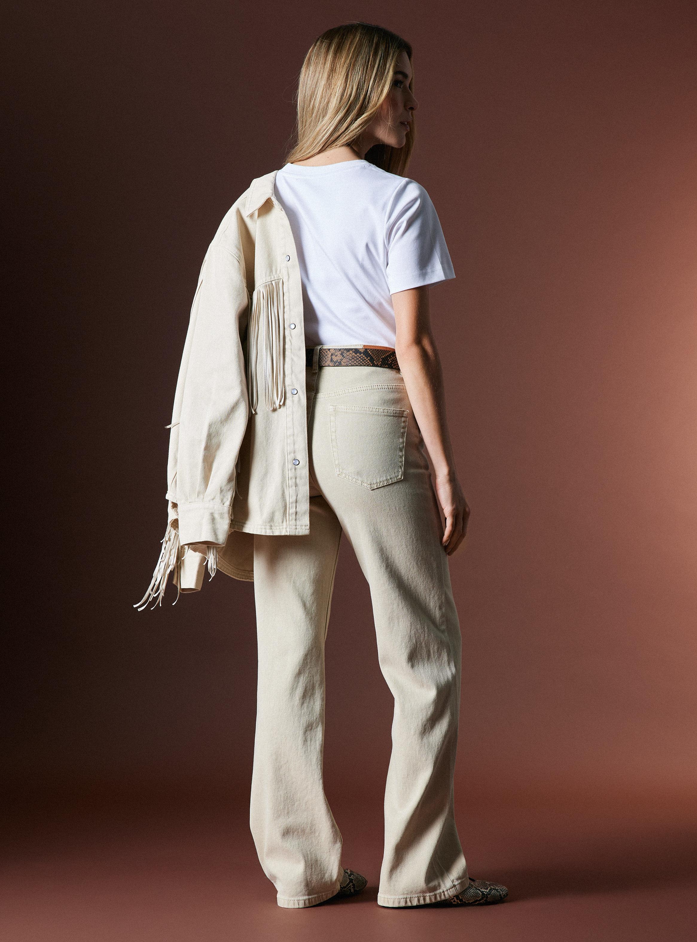 Jeans Bota Recta Straight Fit Colaboración María Pombo-5
