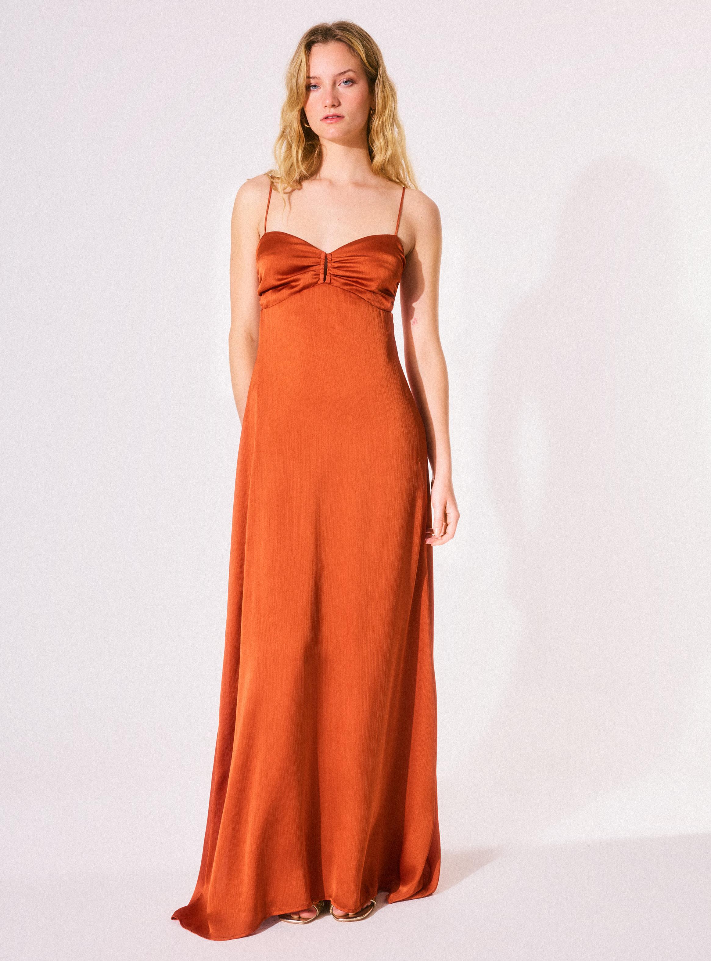Vestido Fruncido Escote-4