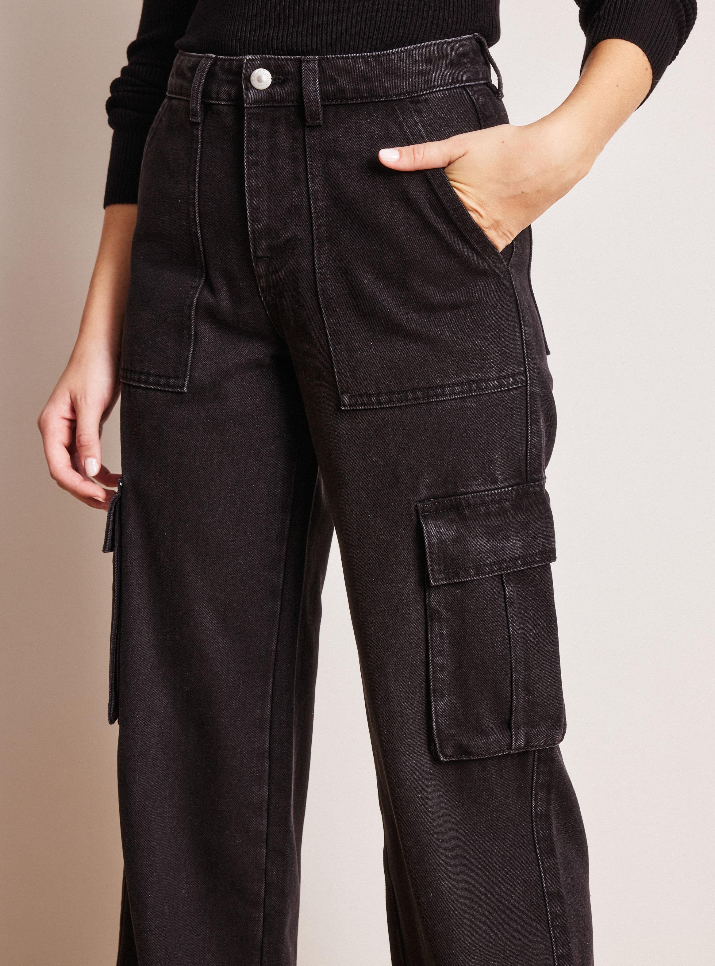 Jeans Bolsillos Cargo Costado-2
