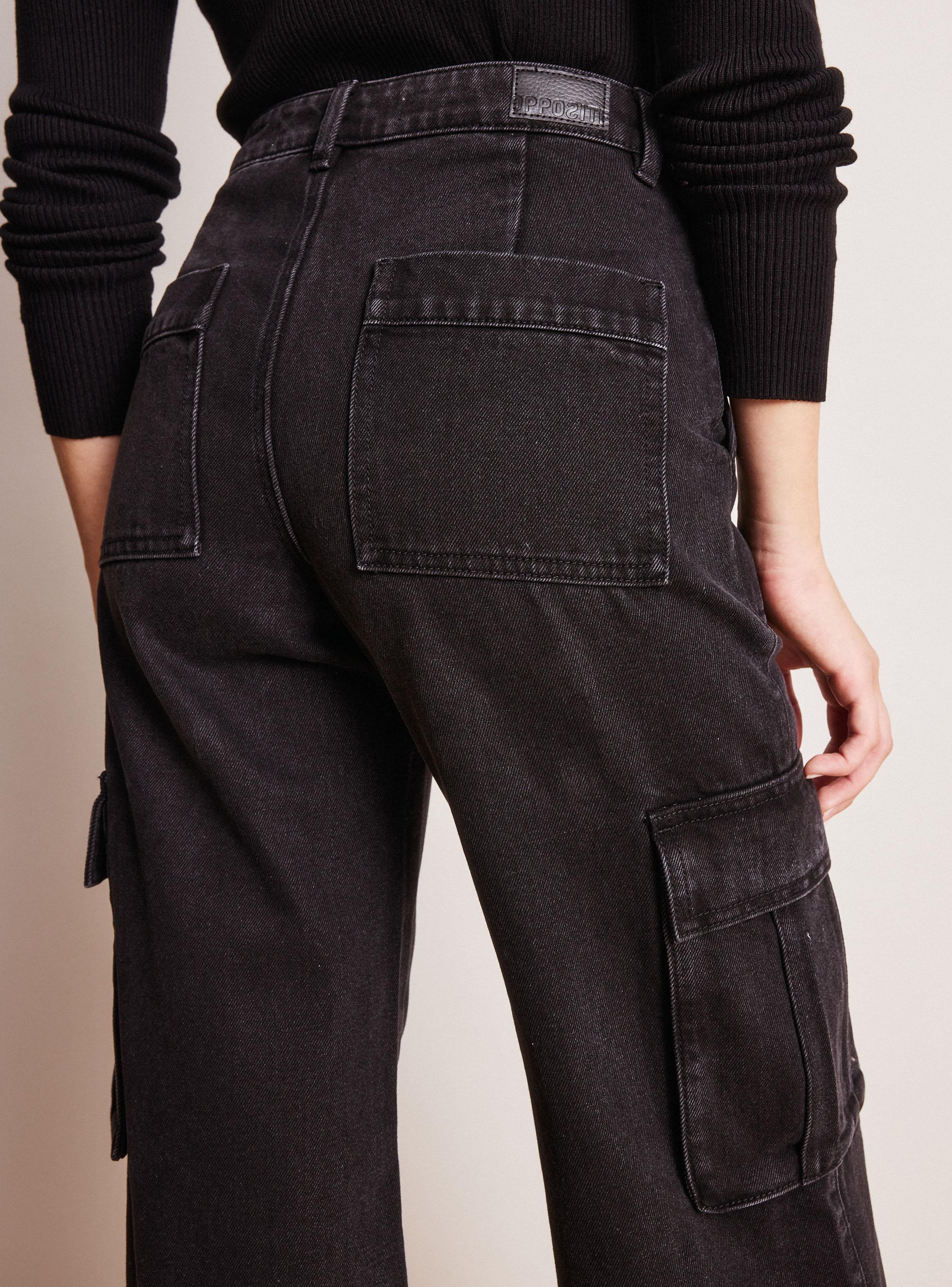 Jeans Bolsillos Cargo Costado-3