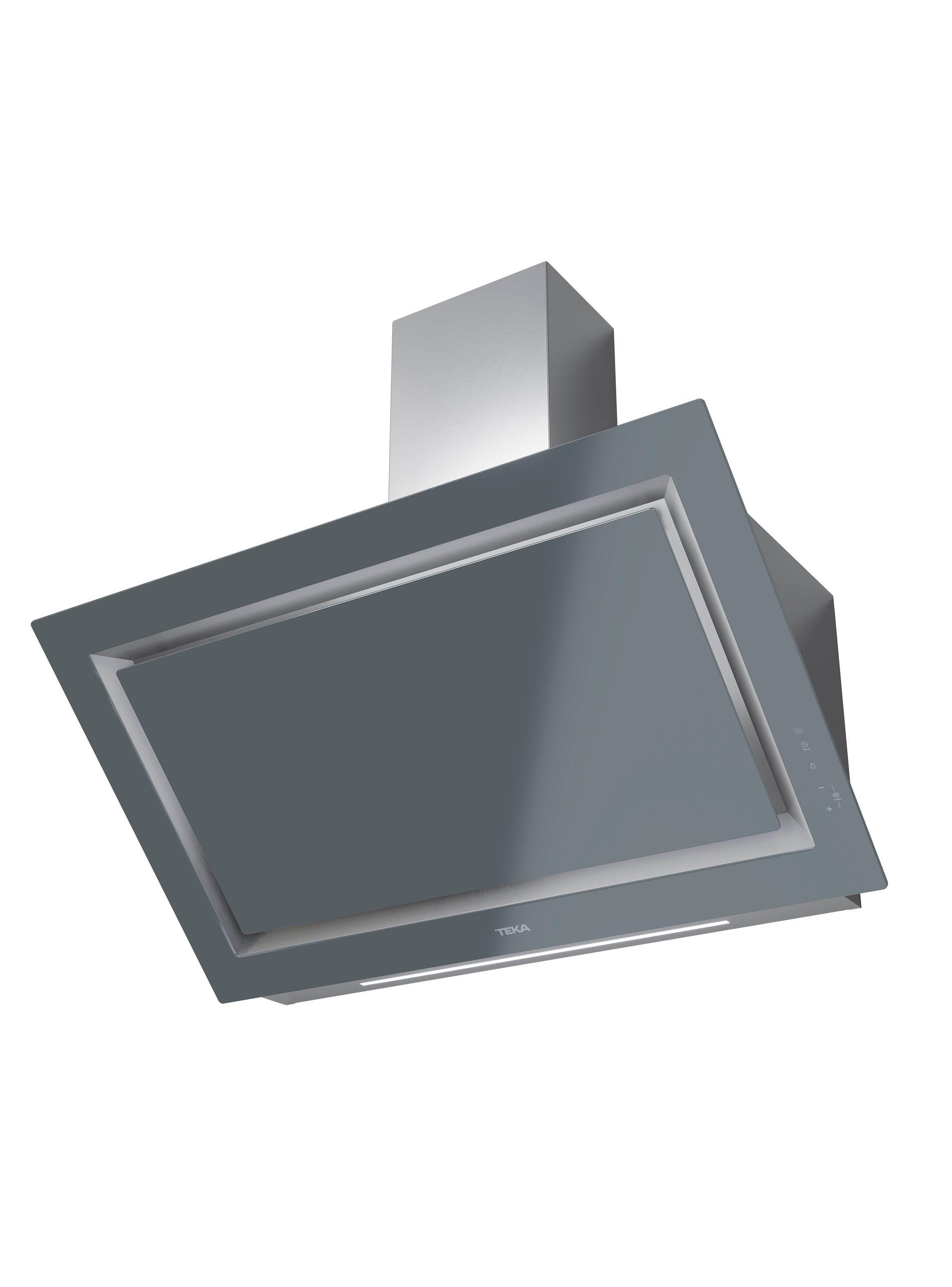 Campana Decorativa Vertical DLV 98660 TOS ST Cristal Gris-3