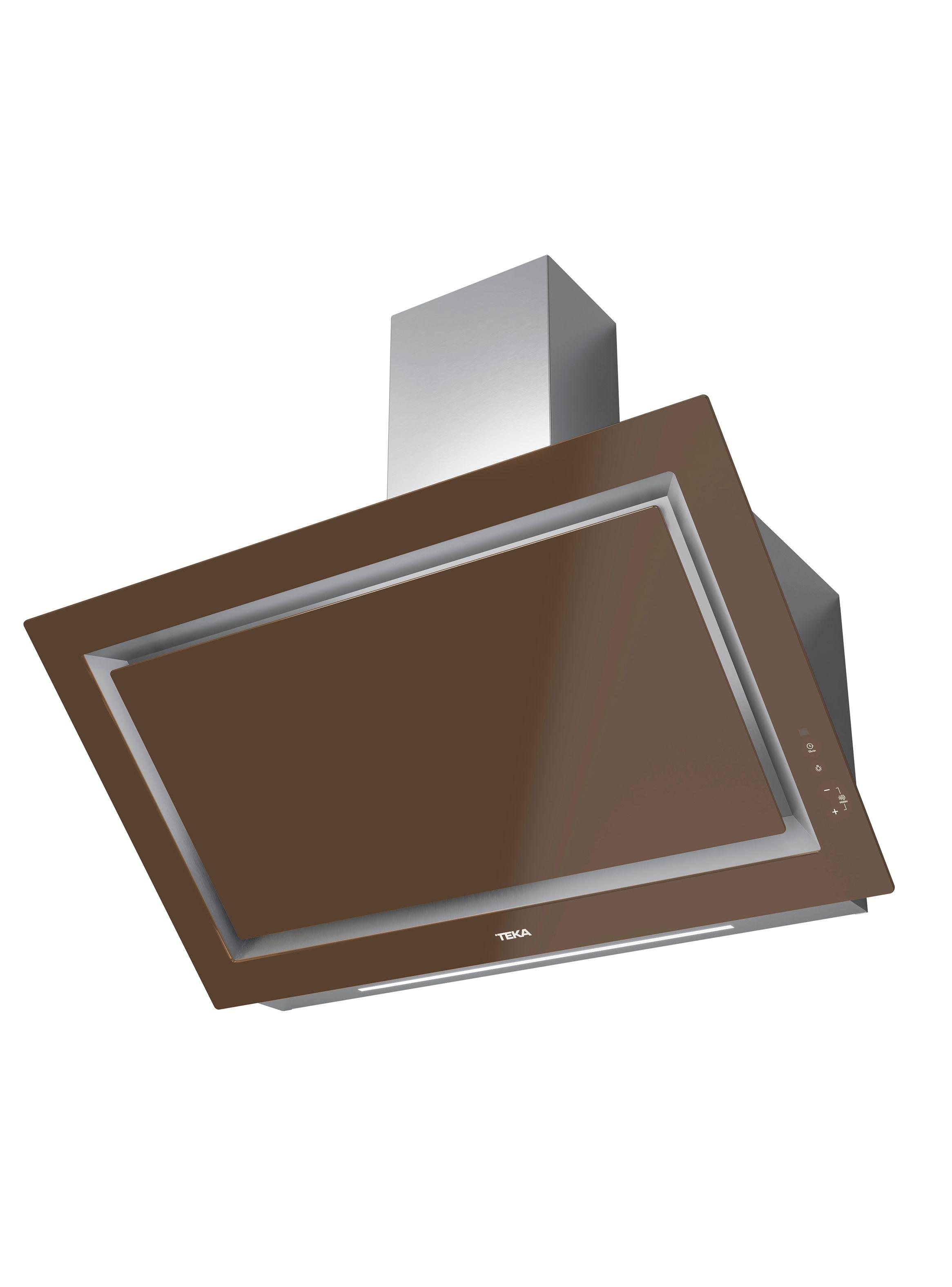 Campana Decorativa Vertical DLV 98660 TOS LB Cristal Café-3