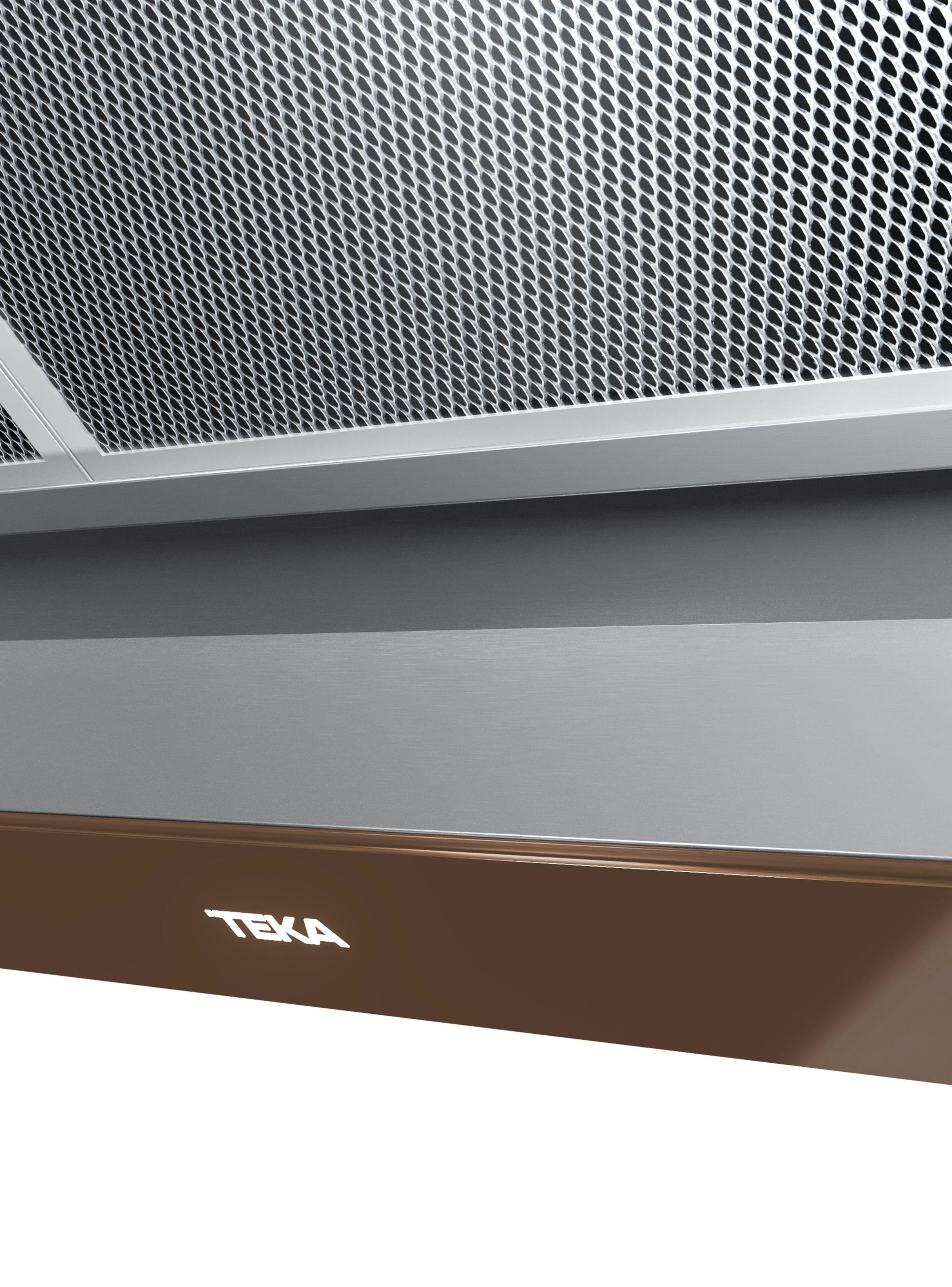 Campana Decorativa Vertical DLV 98660 TOS LB Cristal Café-5