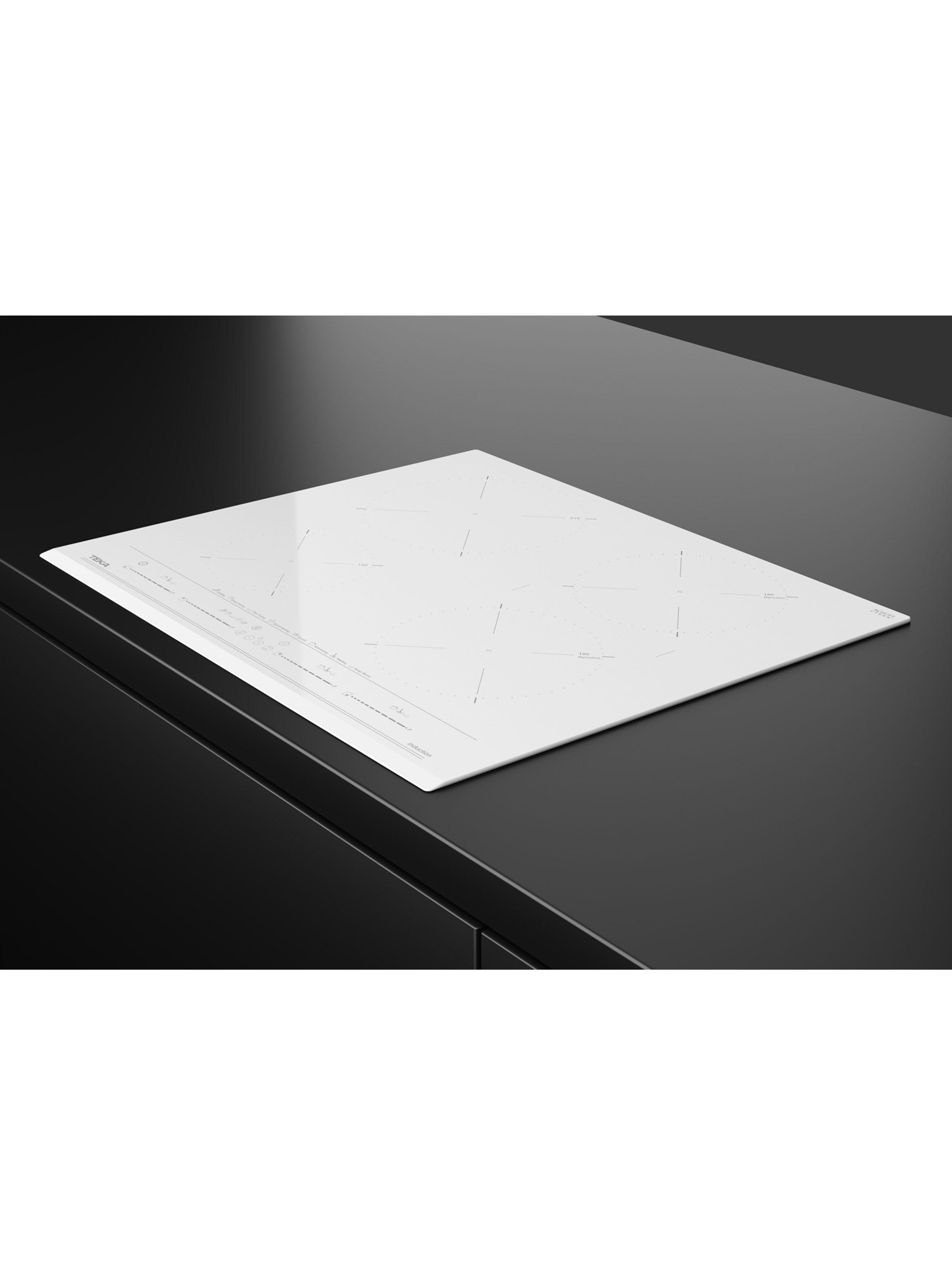 Encimera Inducción IZC 64630 WH Cristal Blanco-4