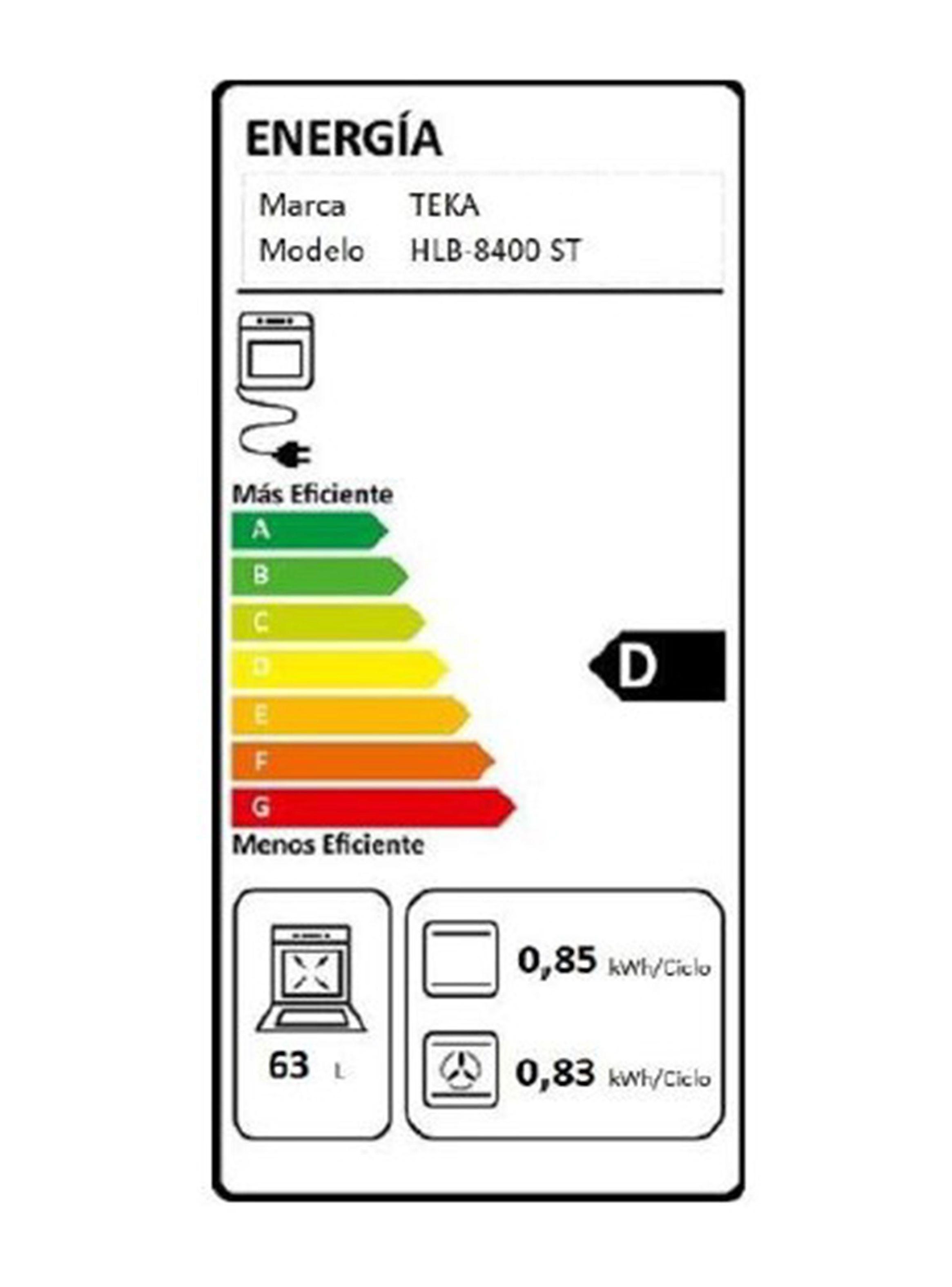 Horno Eléctrico Multifunción HLB 8400 WH Blanco-5