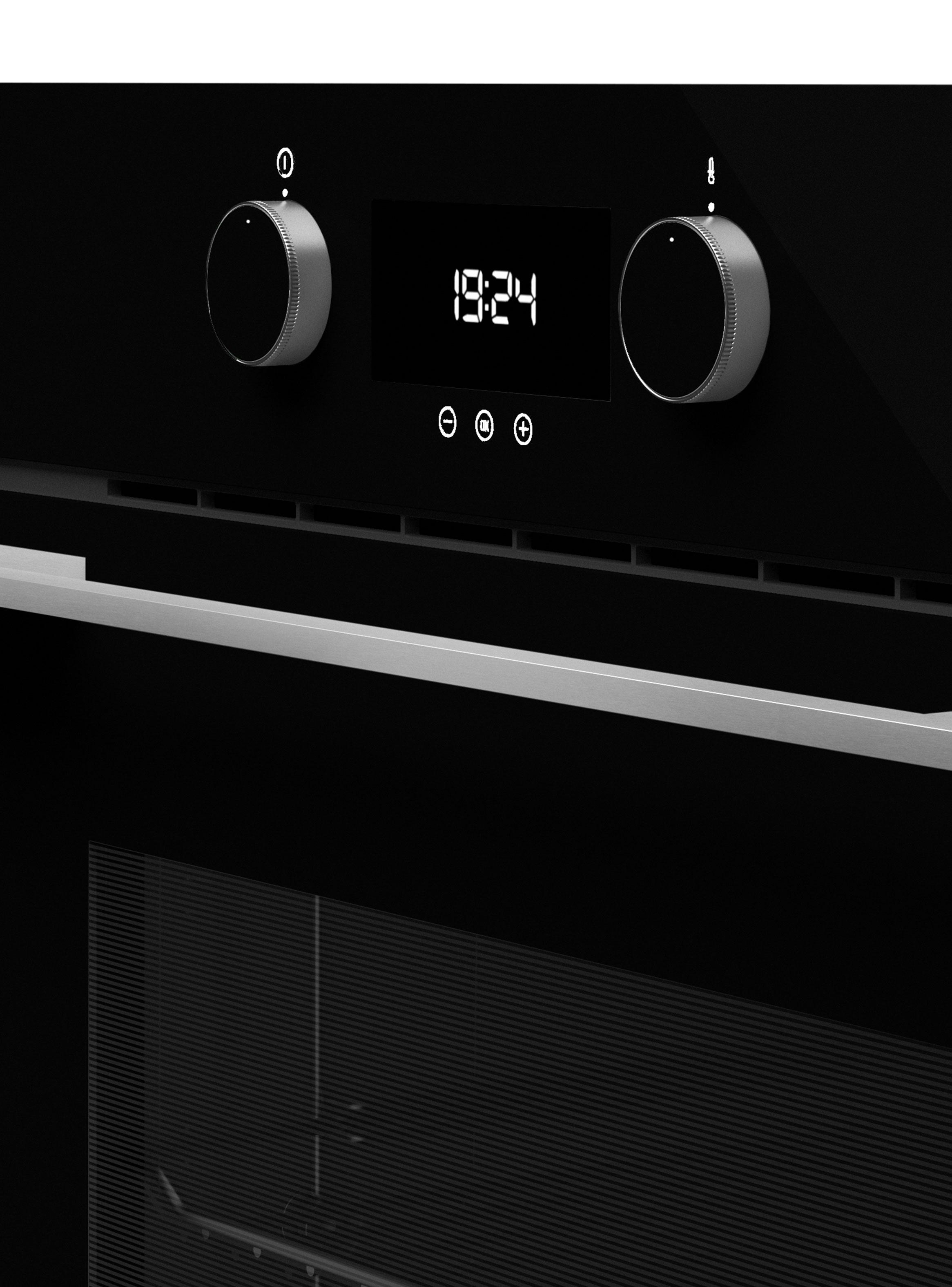 Horno eléctrico Multifunción HLB 8400 BK Negro-3